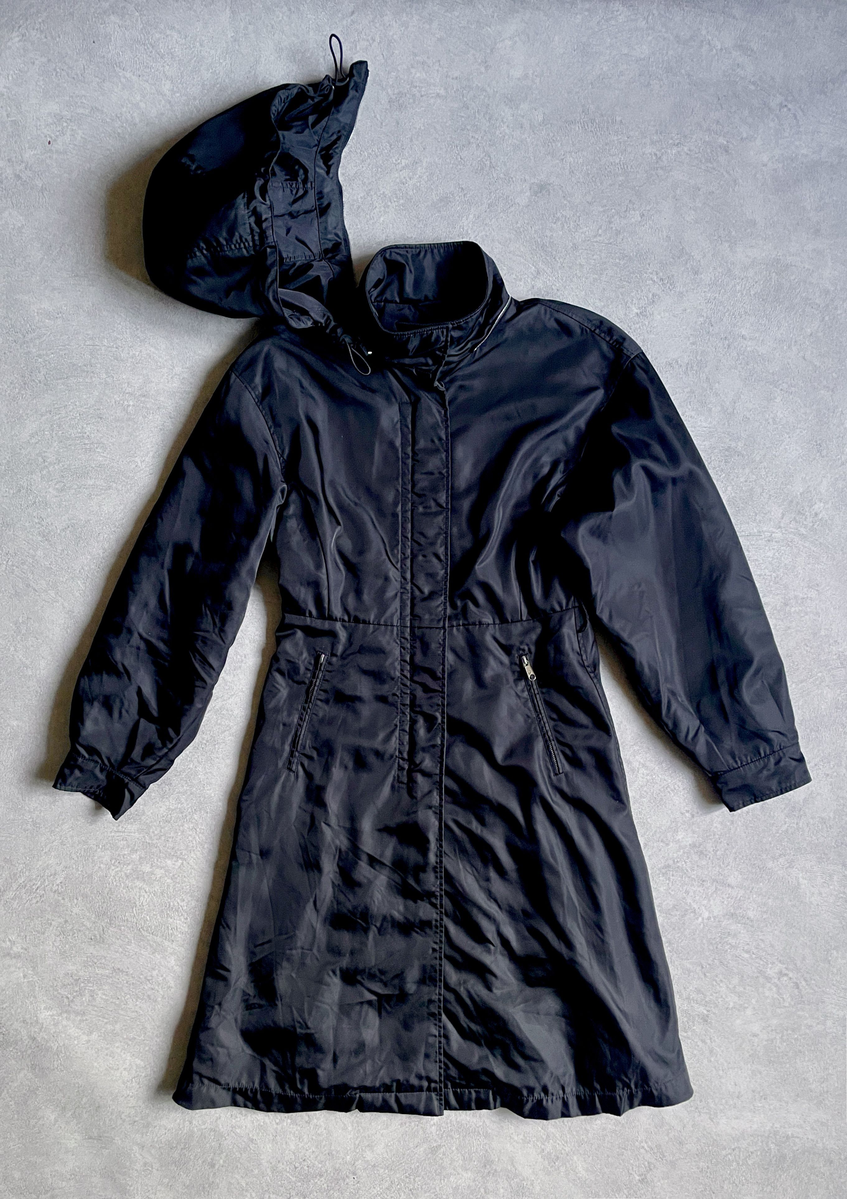 Prada Prada FW 1999/2000 Nylon K-Way Raincoat Size L / US 10 / IT 46 - 6 Thumbnail