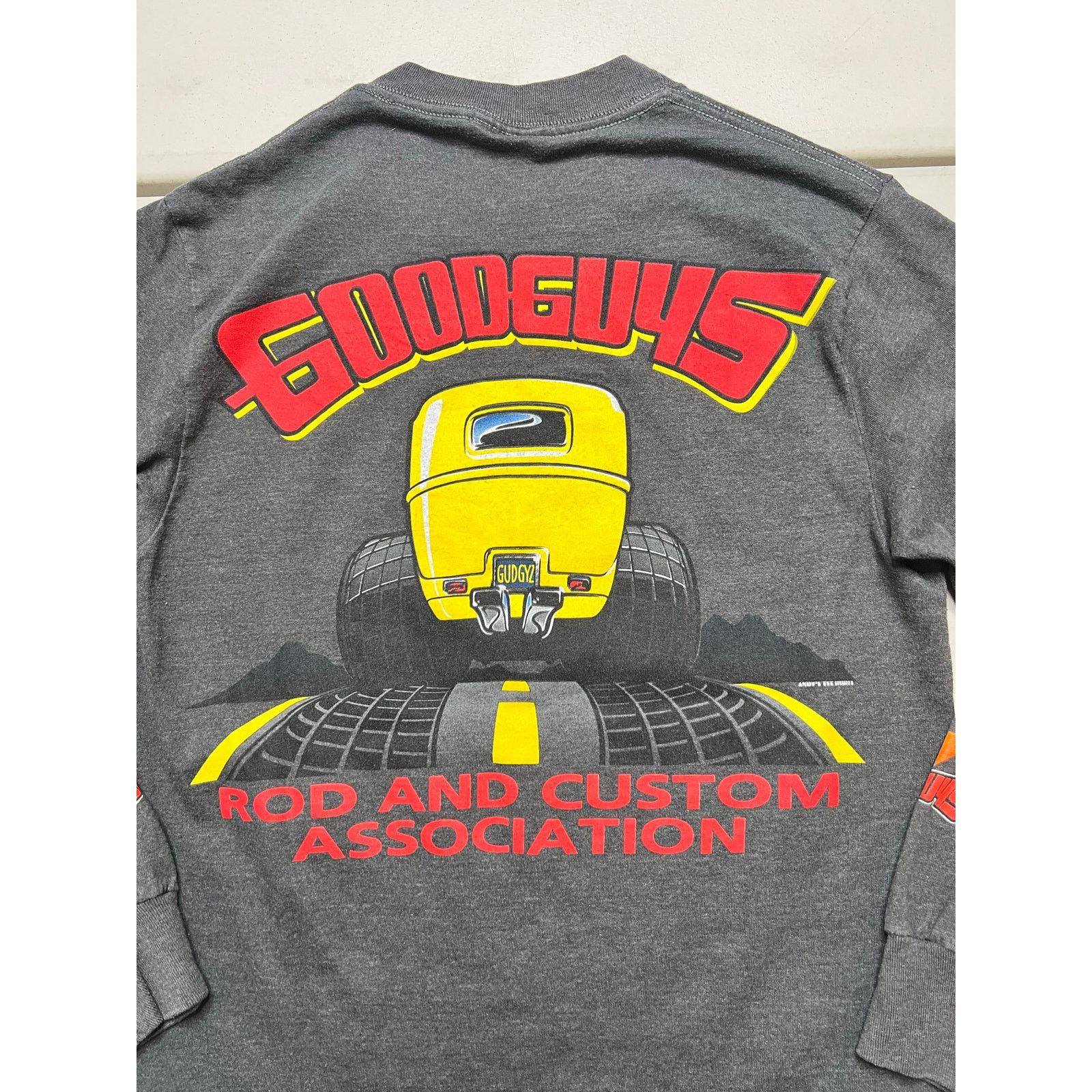 Hanes Streetwear Vintage Hot Rods Custom Flame Fire Long Sz Small Size US S / EU 44-46 / 1 - 8 Thumbnail
