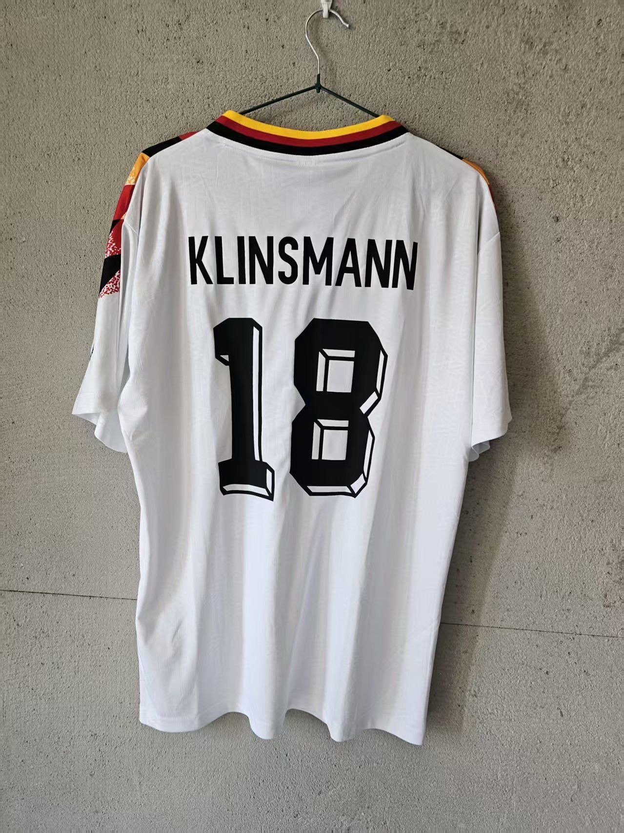 Other 1994 Germany #18 Klinsmann Jersey Home Size US L / EU 52-54 / 3 - 2 Thumbnail