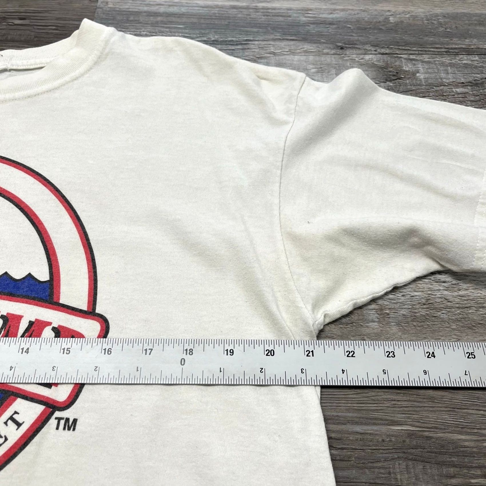 CO VINTAGE Bubba Gump Shrimp Co Chicago White Men L Forrest Gump Movie Tee Shirt Size US L / EU 52-54 / 3 - 6 Thumbnail
