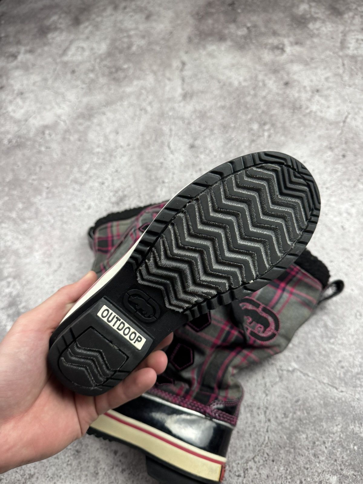 Ecko Unltd. Vintage Y2K Ecko Unltd Fur Japanesse Glamour Boots size 35 Size US 5 / EU 37 - 12 Thumbnail