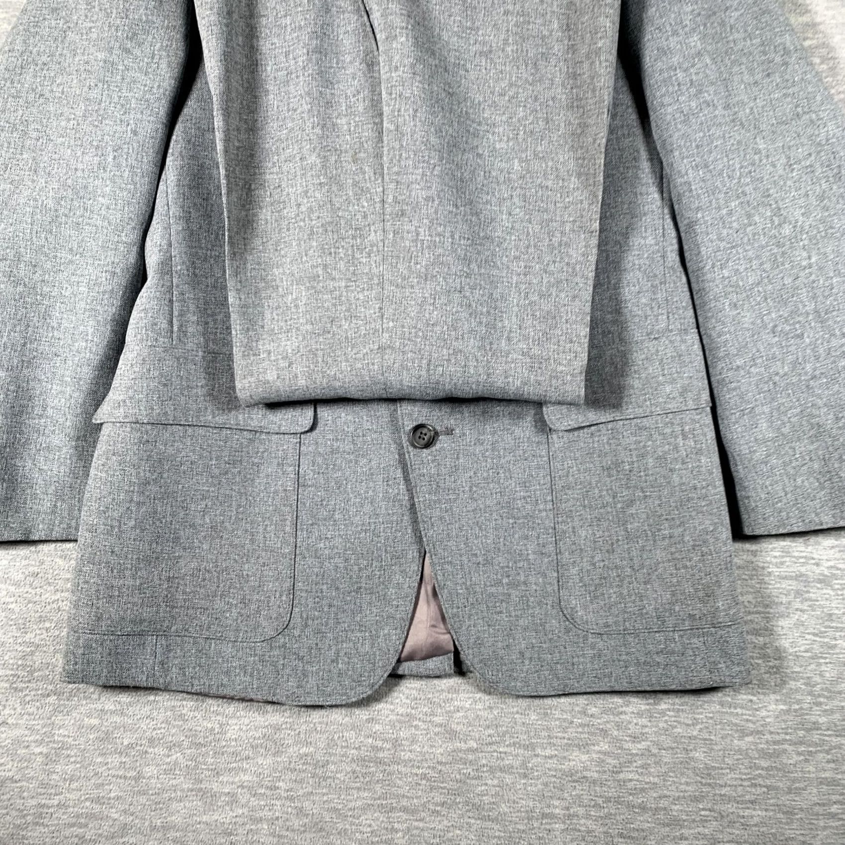 Levi's VINTAGE Levi's Suit 3 Piece Mens 46 Gray Tweed STA-PREST 37x28 Set Size 46R - 3 Thumbnail