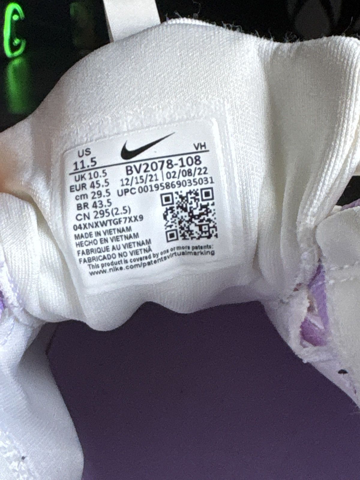 Nike Nike SB Nyjah Free 2 Summit White Lilac Size US 11.5 / EU 44-45 - 13 Thumbnail