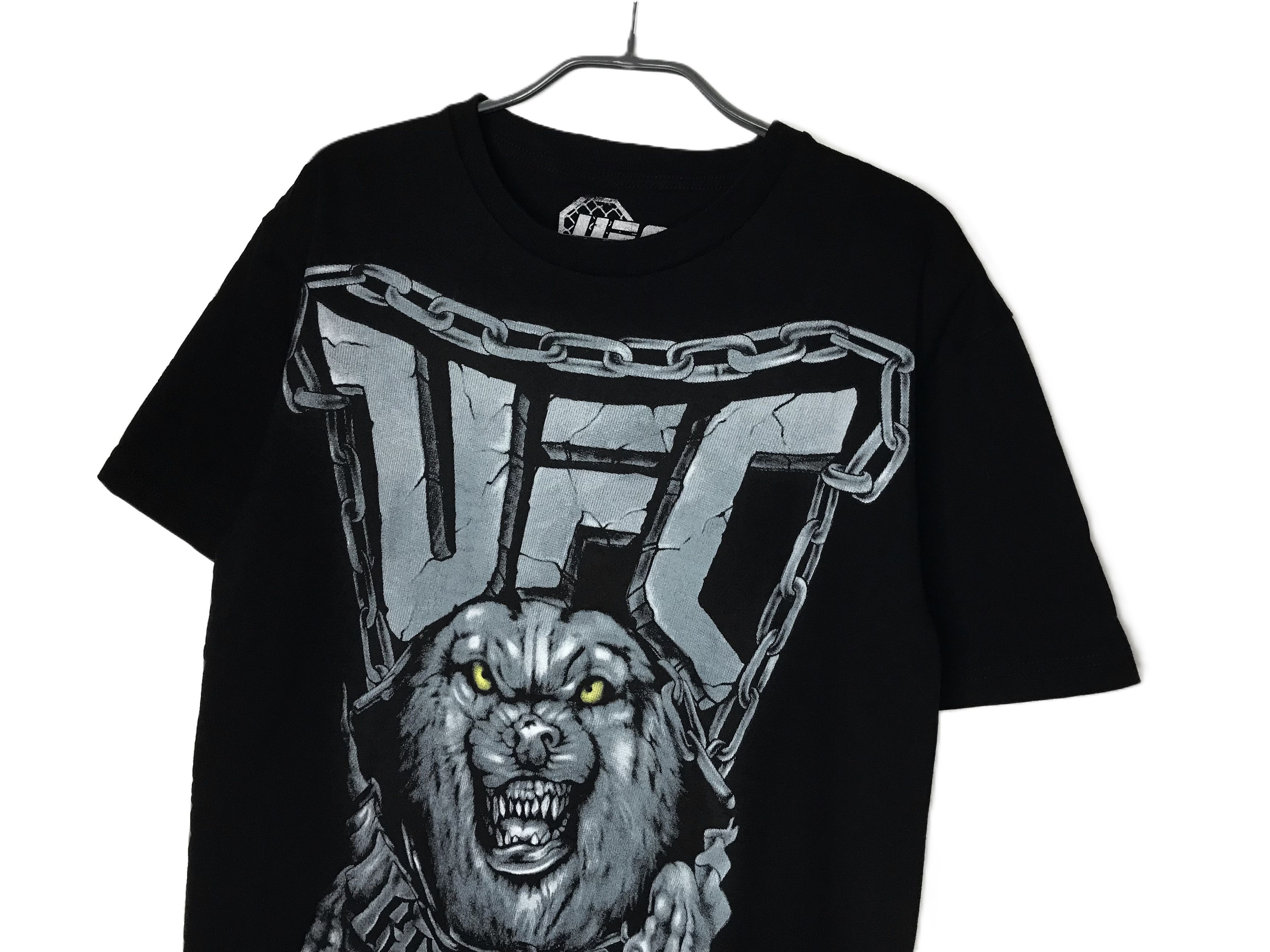 UFC UFC Wolf Rampage Mens T-Shirt Black Size M Size US M / EU 48-50 / 2 - 3 Thumbnail