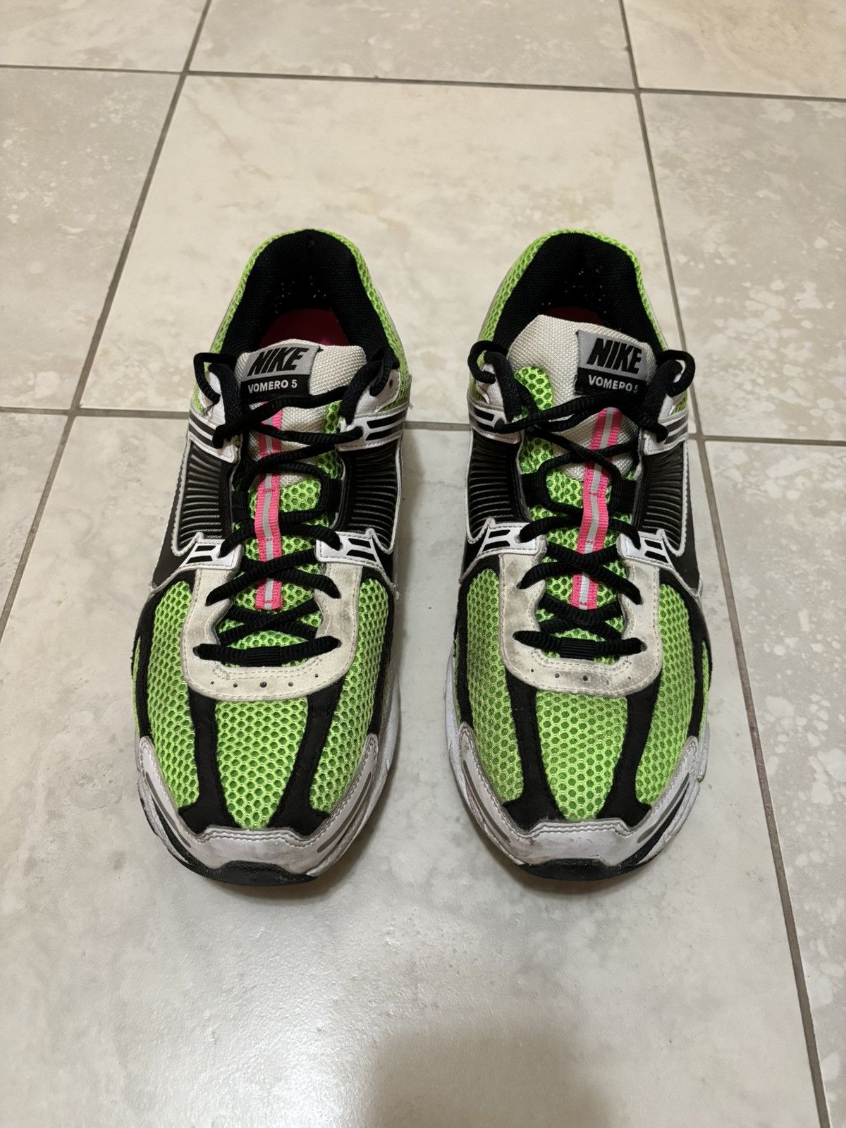 Nike Rare Nike Zoom Vomero 5 Electric Green Black Size 9 Size US 9 / EU 42 - 12 Thumbnail