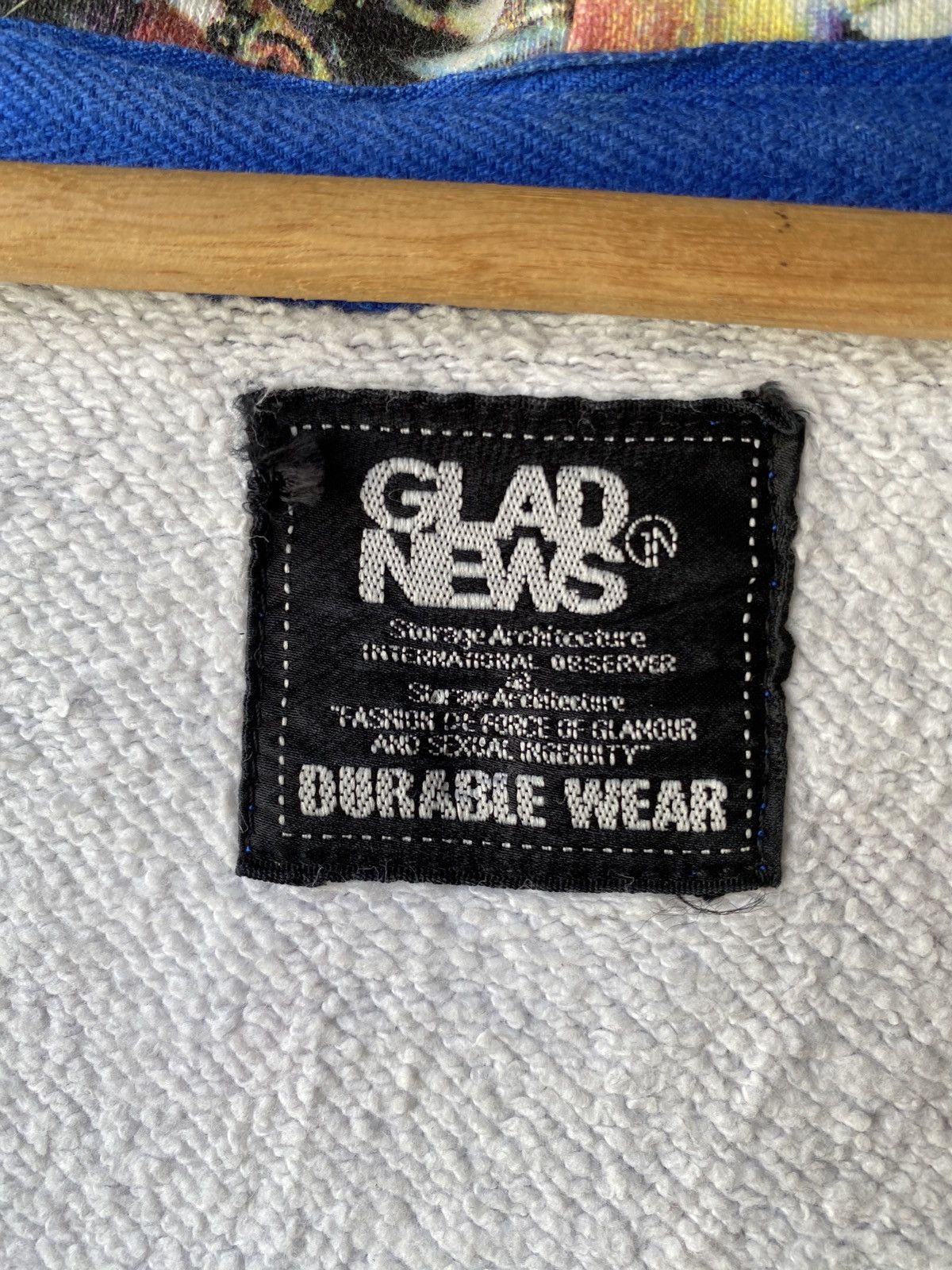 Japanese Brand Glad News Japan Fullprint Design Fur Hoodie Size US S / EU 44-46 / 1 - 20 Thumbnail