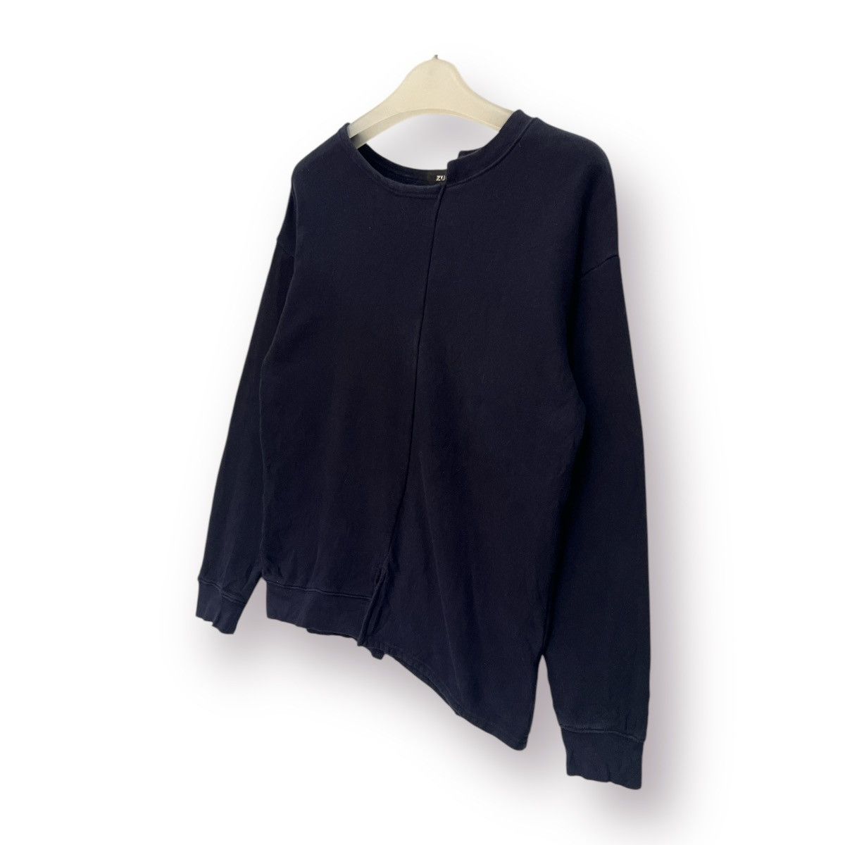 CABANE de ZUCCa 🔥 Zucca Jpn Issey Miyake downline Splited design sweat - M Size M / US 6-8 / IT 42-44 - 2 Thumbnail