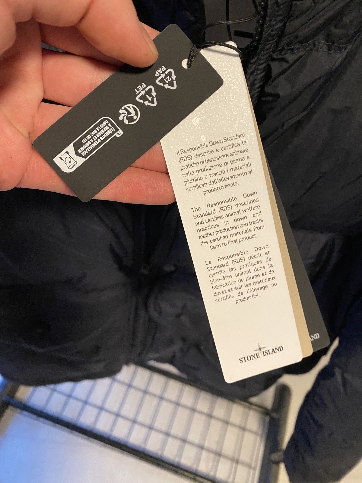 Stone Island new stone island garment dyed crinkle reps r-ny down jacket Size US L / EU 52-54 / 3 - 17 Thumbnail