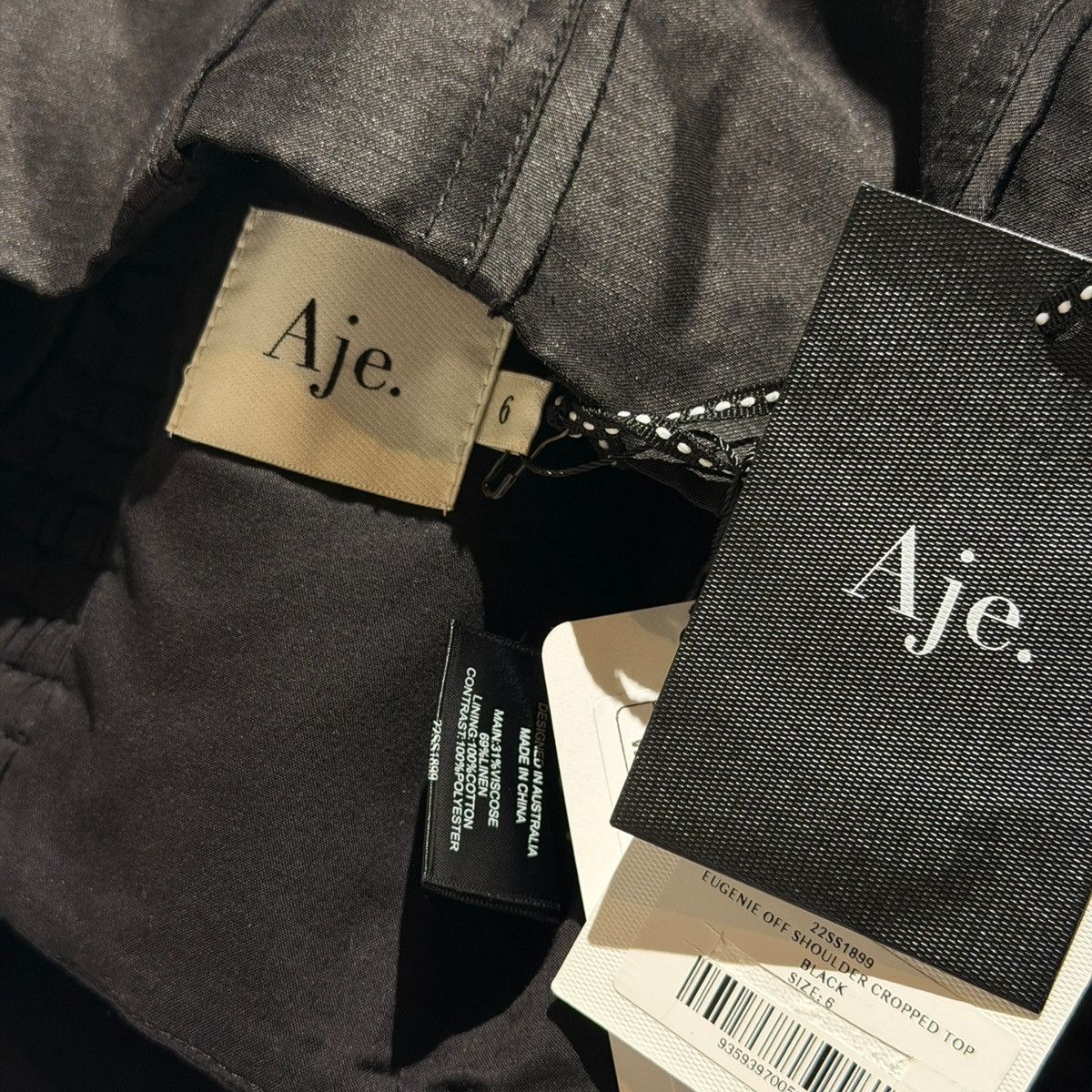 Aje Eugenie off shoulder crop top Size M / US 6-8 / IT 42-44 - 3 Thumbnail