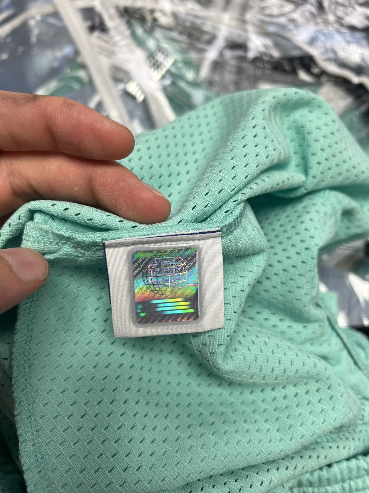 Eric Emanuel Eric Emanuel Basic Shorts Teal 2XL Size US 36 / EU 52 - 4 Thumbnail