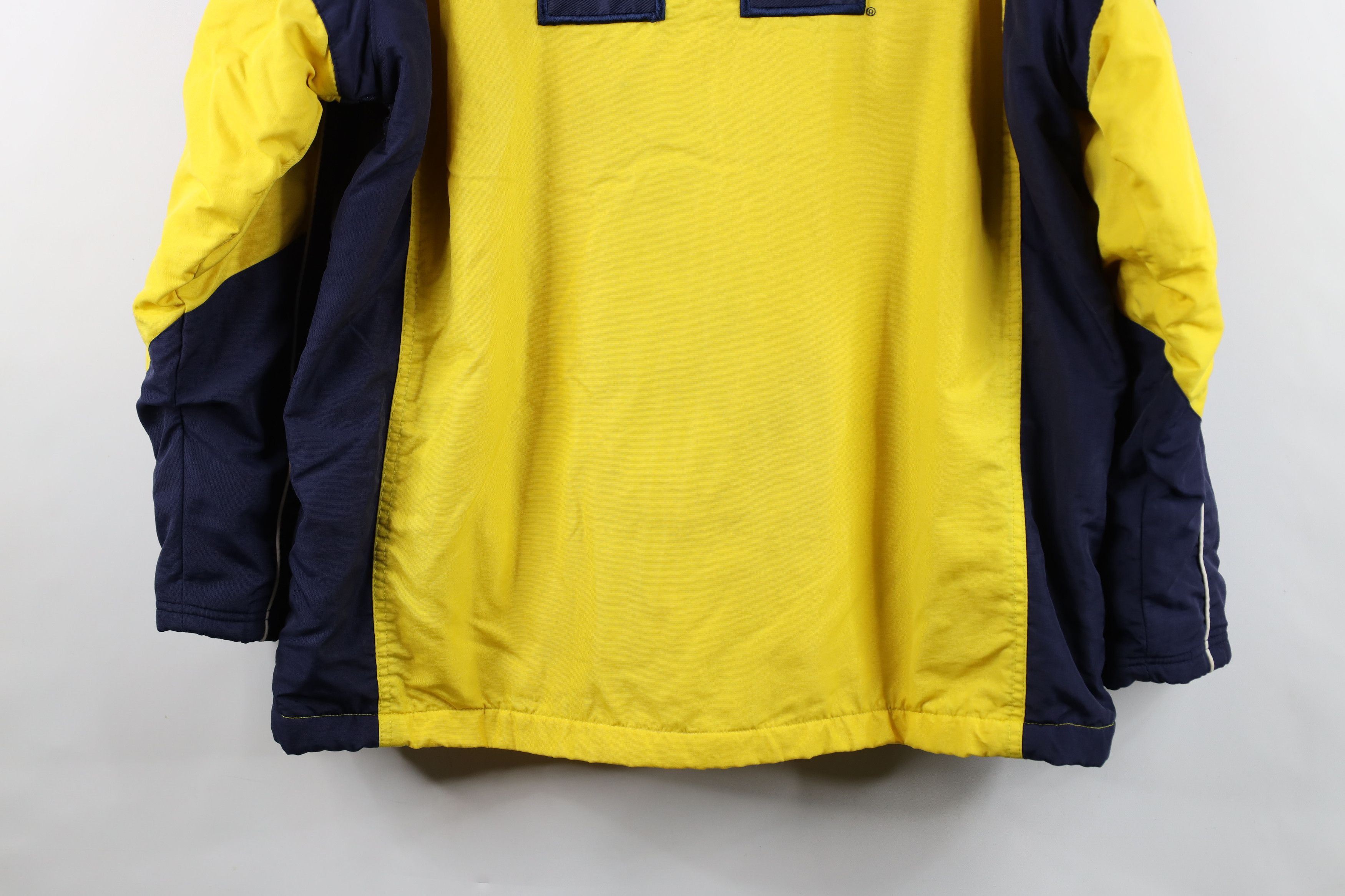 Vintage Vintage Fleece Lined University of Michigan Hooded Jacket Size US L / EU 52-54 / 3 - 14 Thumbnail