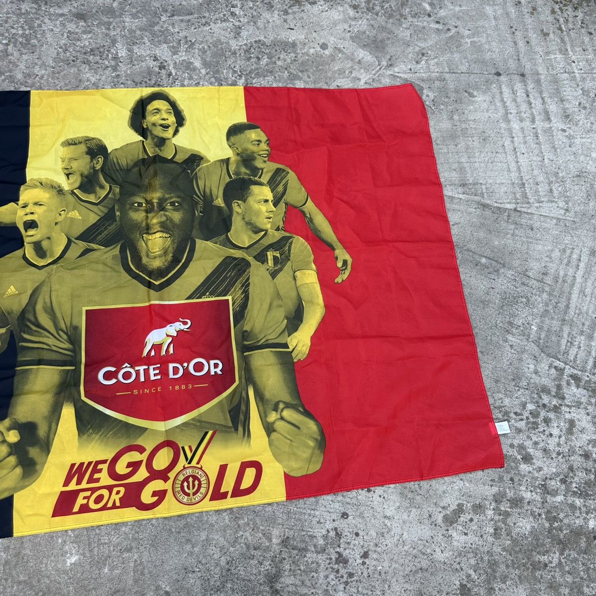 City Streets Vintage Cote D’or Belgian Flag Y2K 00s Football 00s USA New Size ONE SIZE - 3 Thumbnail