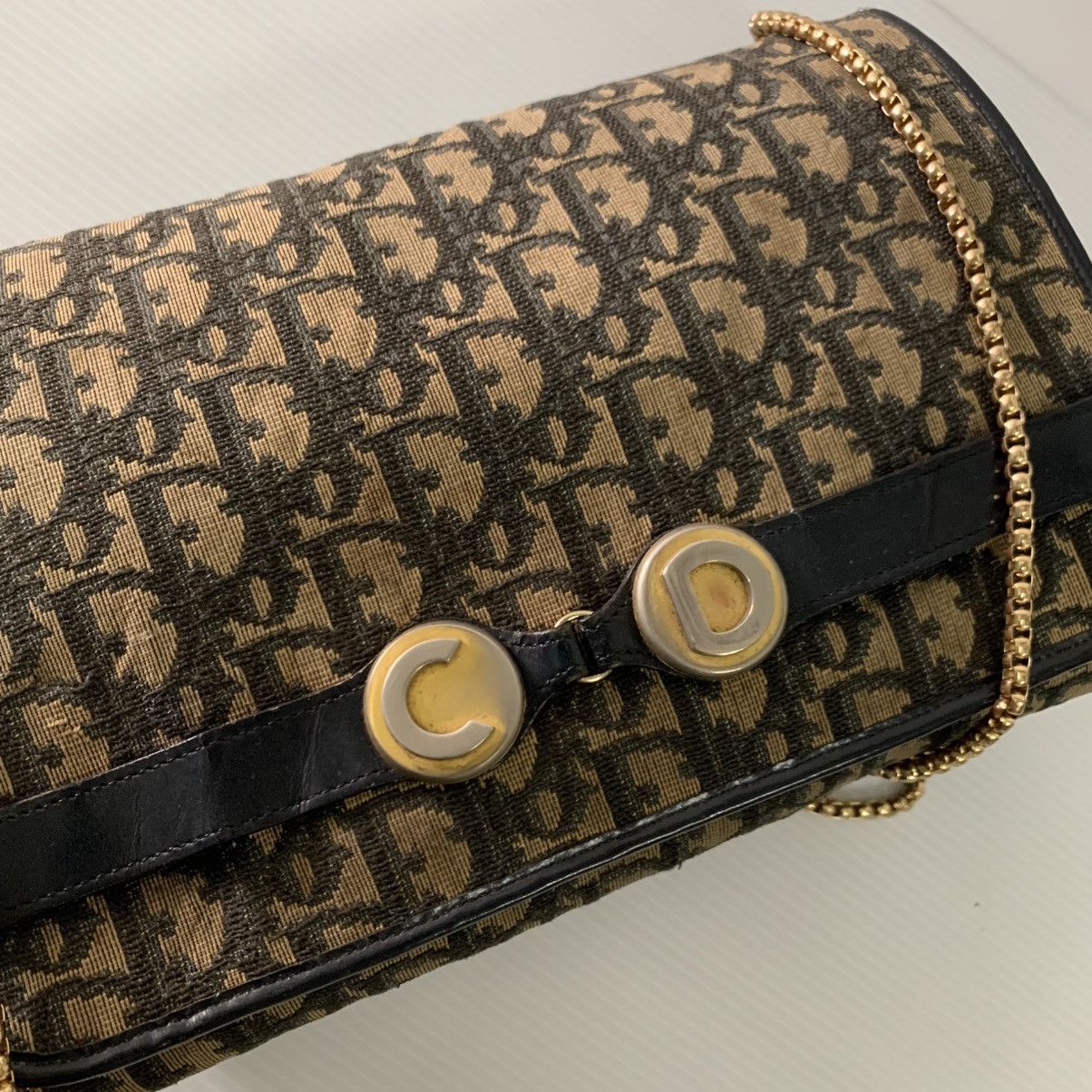 Christian Dior Monsieur Christian Dior Monogram Vintage Chain Slingbag Size ONE SIZE - 11 Thumbnail