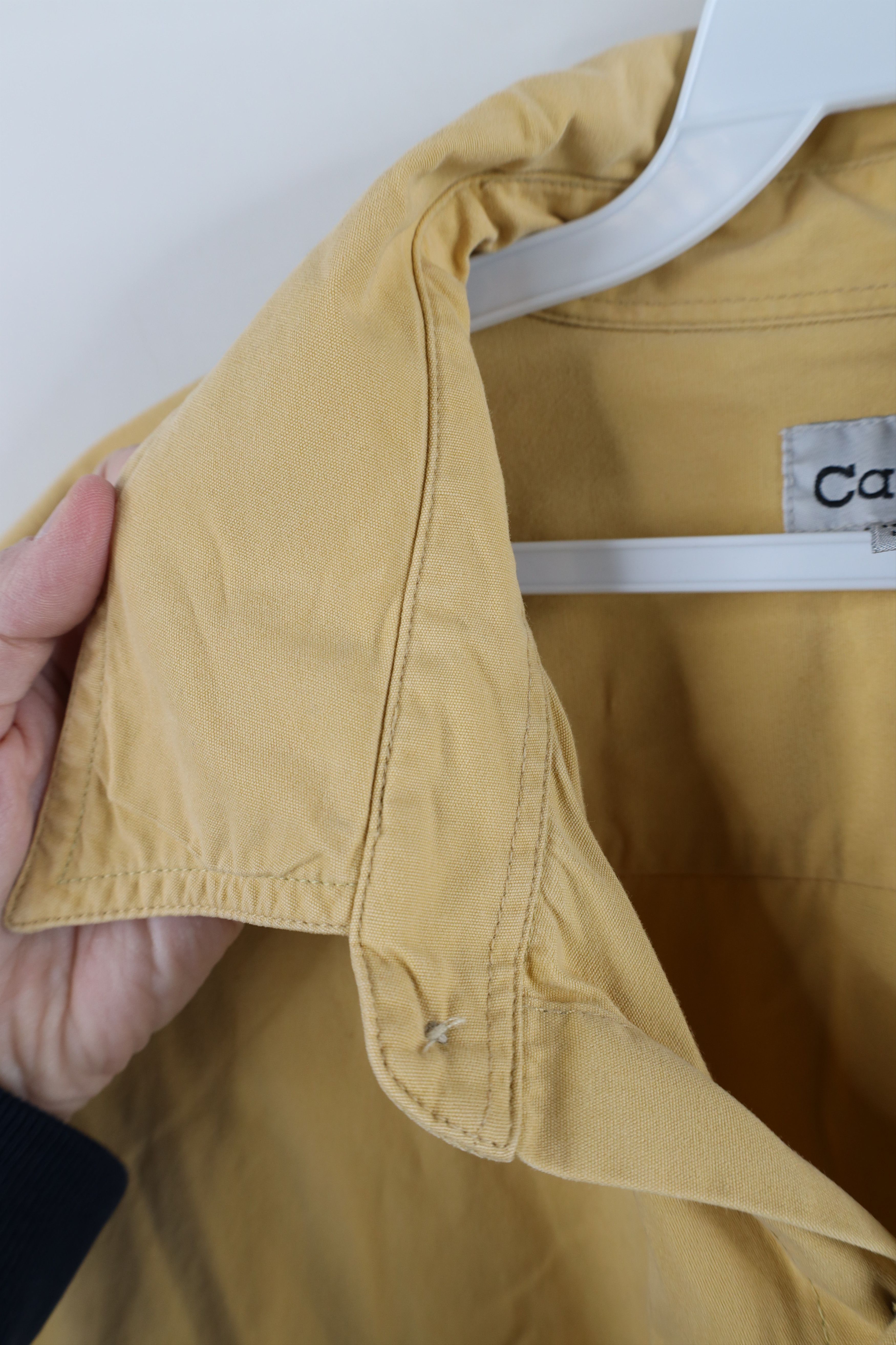 Carhartt × Vintage Vintage Carhartt Heavyweight Short Sleeve Collared Shirt Size US XL / EU 56 / 4 - 10 Thumbnail