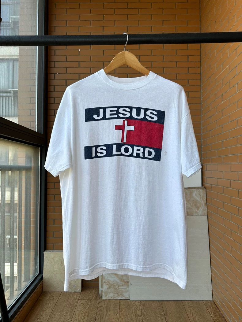 Vintage Vintage T-shirt 90s Jesus is Lord 2505-Nextarrow Size US XL / EU 56 / 4 - 1 Thumbnail