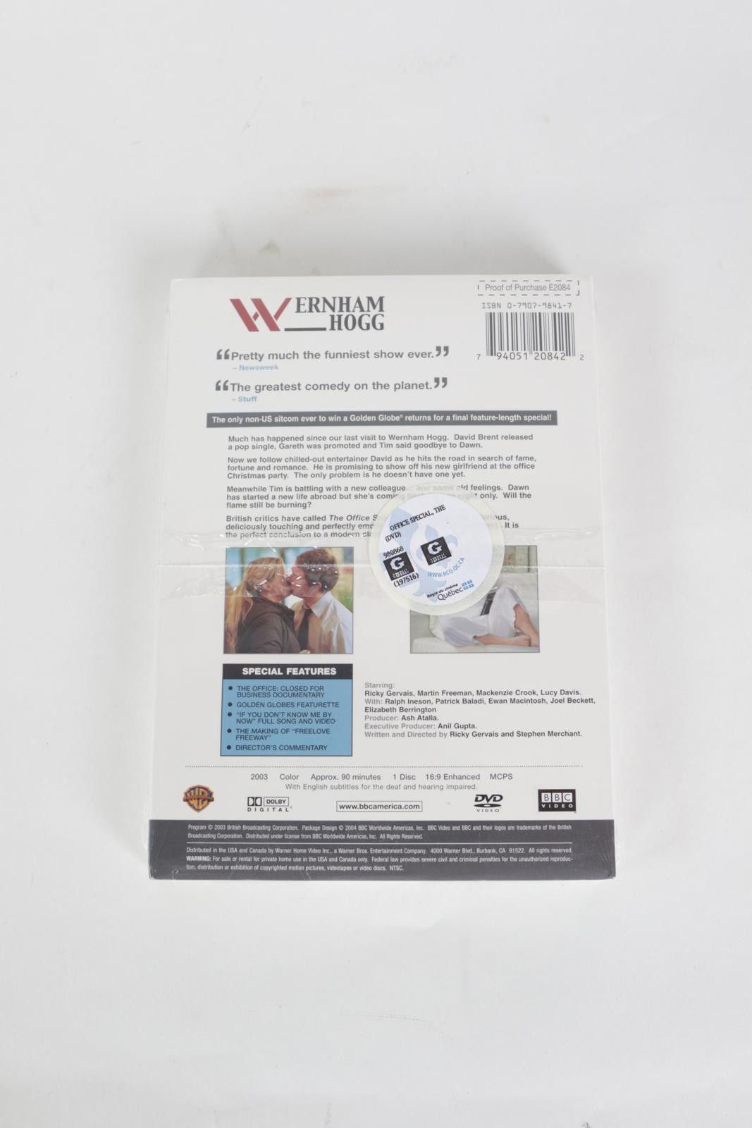 Other 04' The Office UK Special British TV Show Factory Sealed DVD Size ONE SIZE - 2 Thumbnail