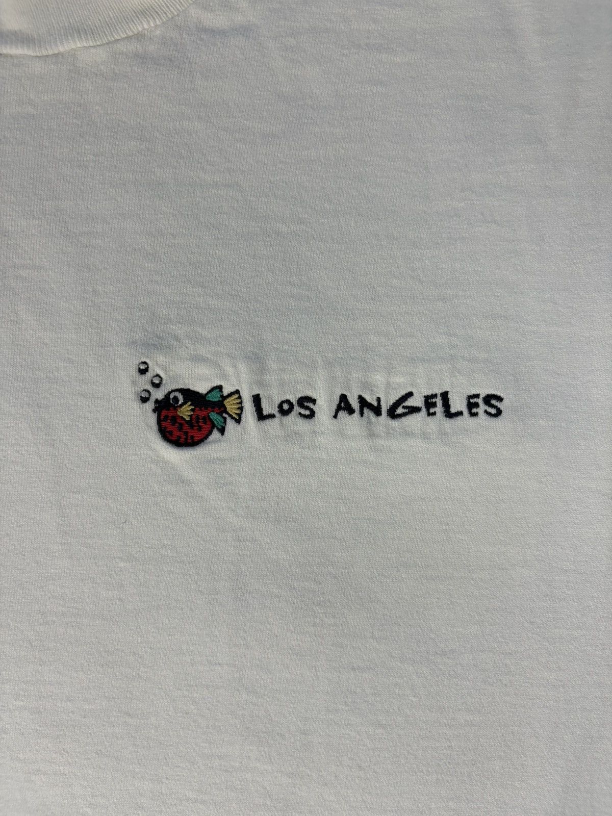 Los Angeles Apparel × Vintage Vintage 1990s Los Angeles Tshirt Size US XL / EU 56 / 4 - 4 Thumbnail