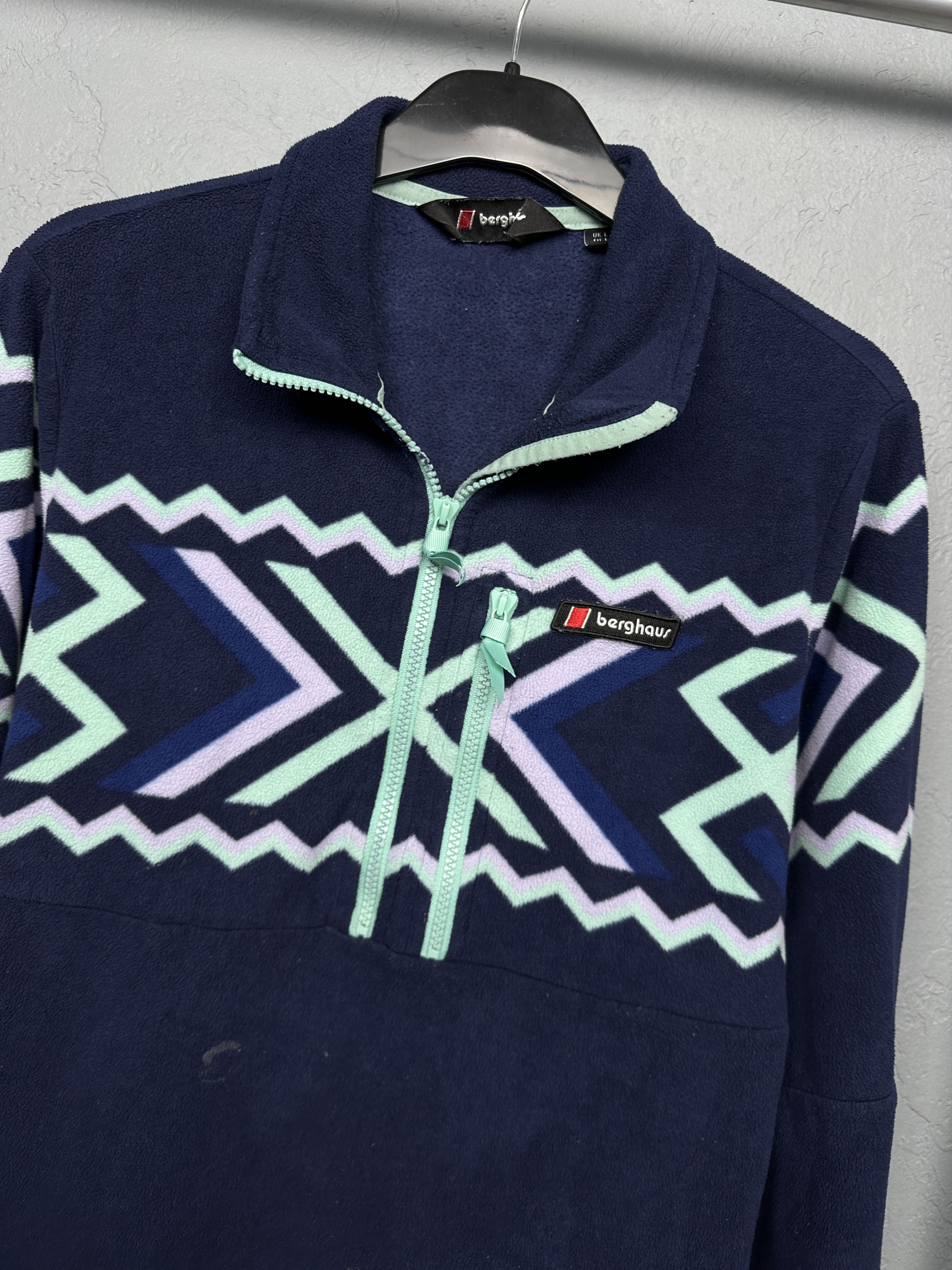 Berghaus Berghaus Mens 1\4 Zip Fleece Jacket Size US L / EU 52-54 / 3 - 2 Thumbnail