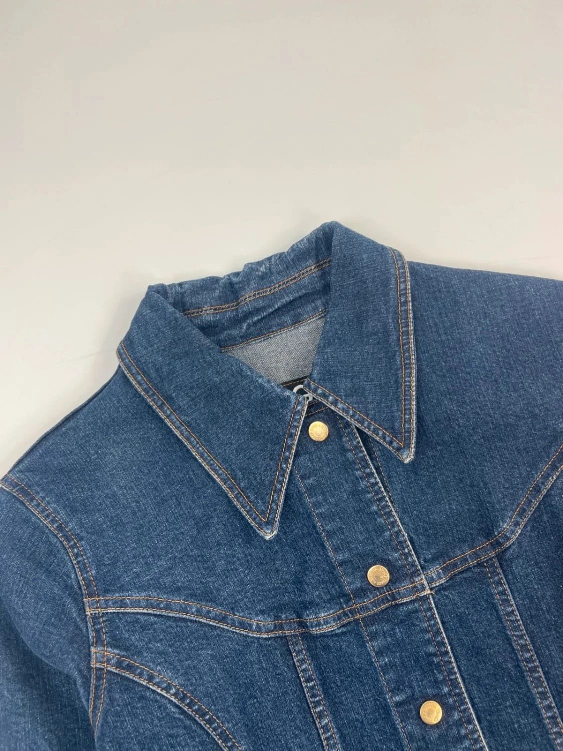 Dolce & Gabbana Dolce Gabbana 00’s Shirt Denim Jacket Size S / US 4 / IT 40 - 6 Thumbnail