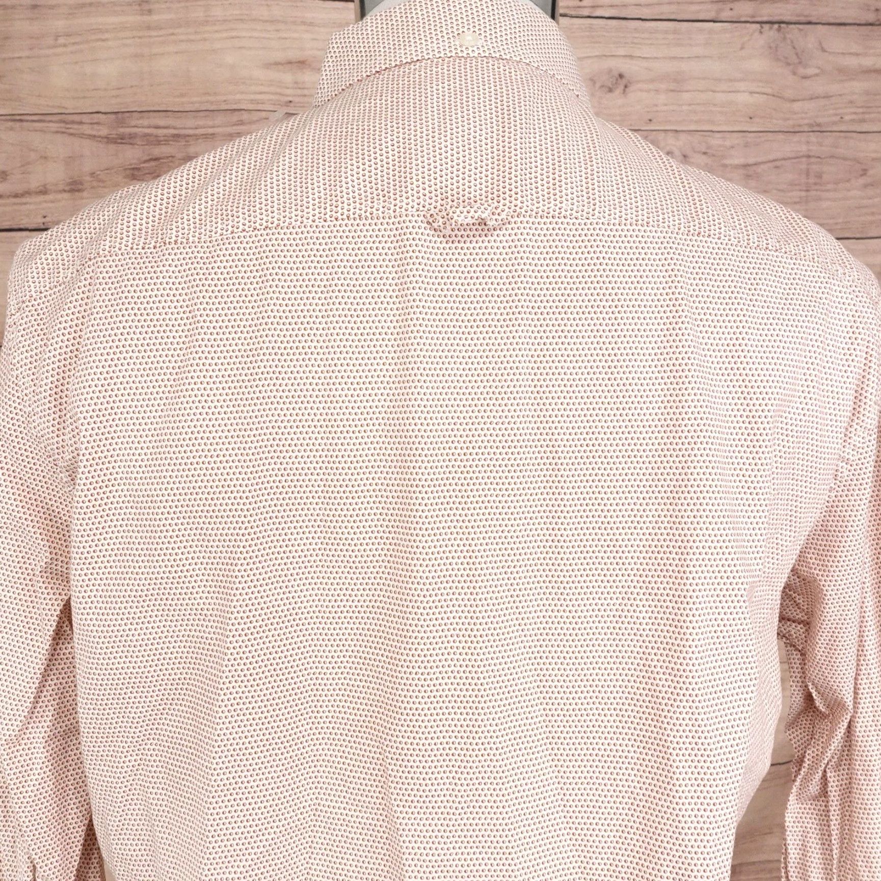 Ben Sherman Ben Sherman Shirt Mens L Geometric Long Sleeve Button-Up Regular Size US L / EU 52-54 / 3 - 5 Thumbnail