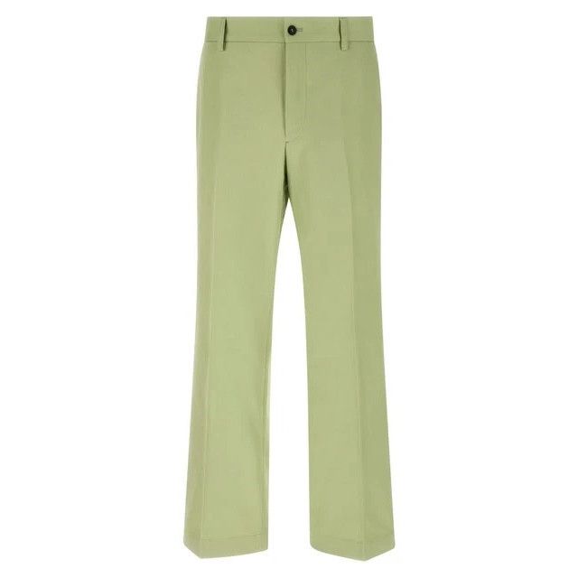 Prada PRADA Green Poplin Pants New & Authentic (Men's size:US 34;) Size US 34 / EU 50 - 1 Thumbnail
