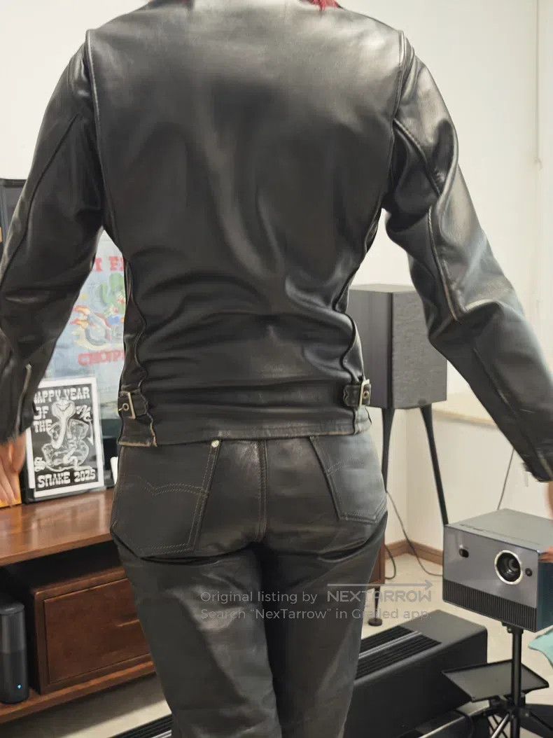 Schott Schott Leather coat Size US XS / EU 42 / 0 - 2 Thumbnail