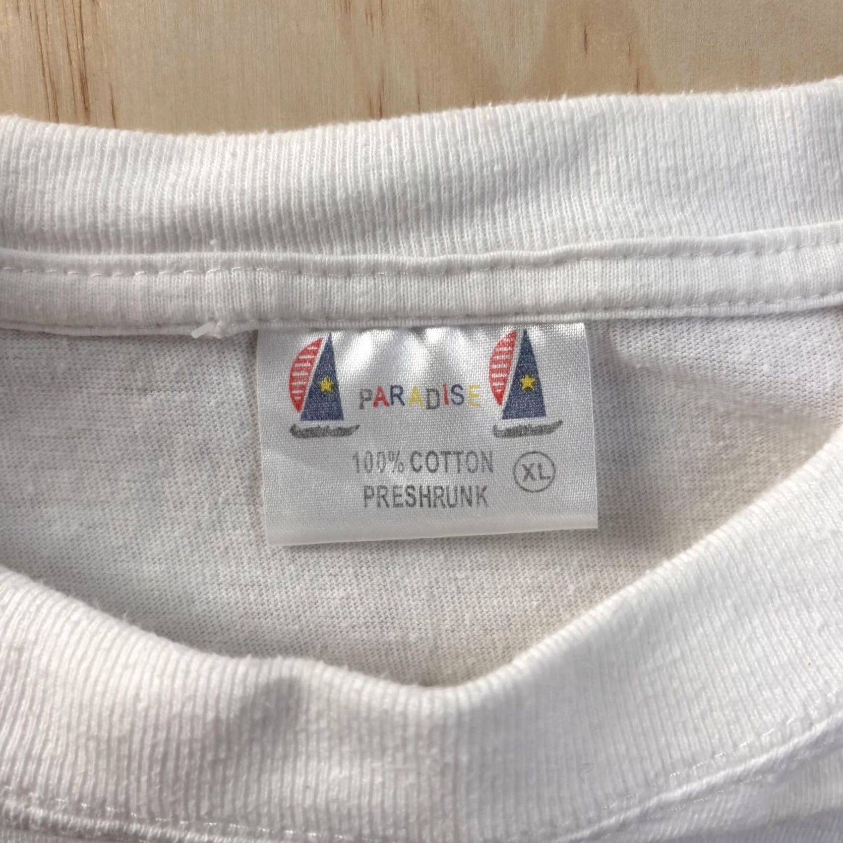 Paradise Vintage Paradise St. Thomas U.S. Virgin Islands Shirt Mens XL White Tee Size US XL / EU 56 / 4 - 3 Thumbnail