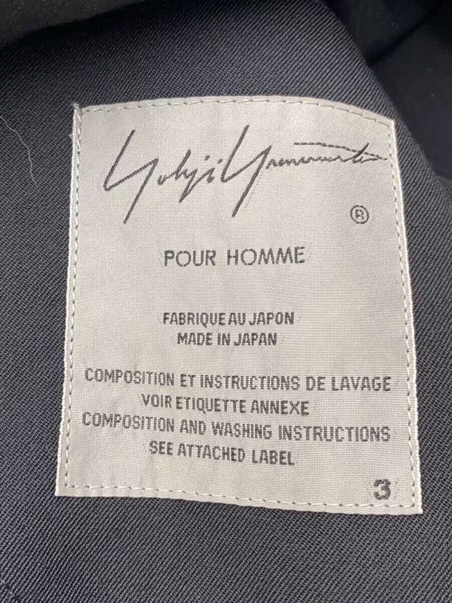 Yohji Yamamoto YOHJI YAMAMOTO POUR HOMME/Stand Collar Topper Jacket Size US L / EU 52-54 / 3 - 4 Thumbnail