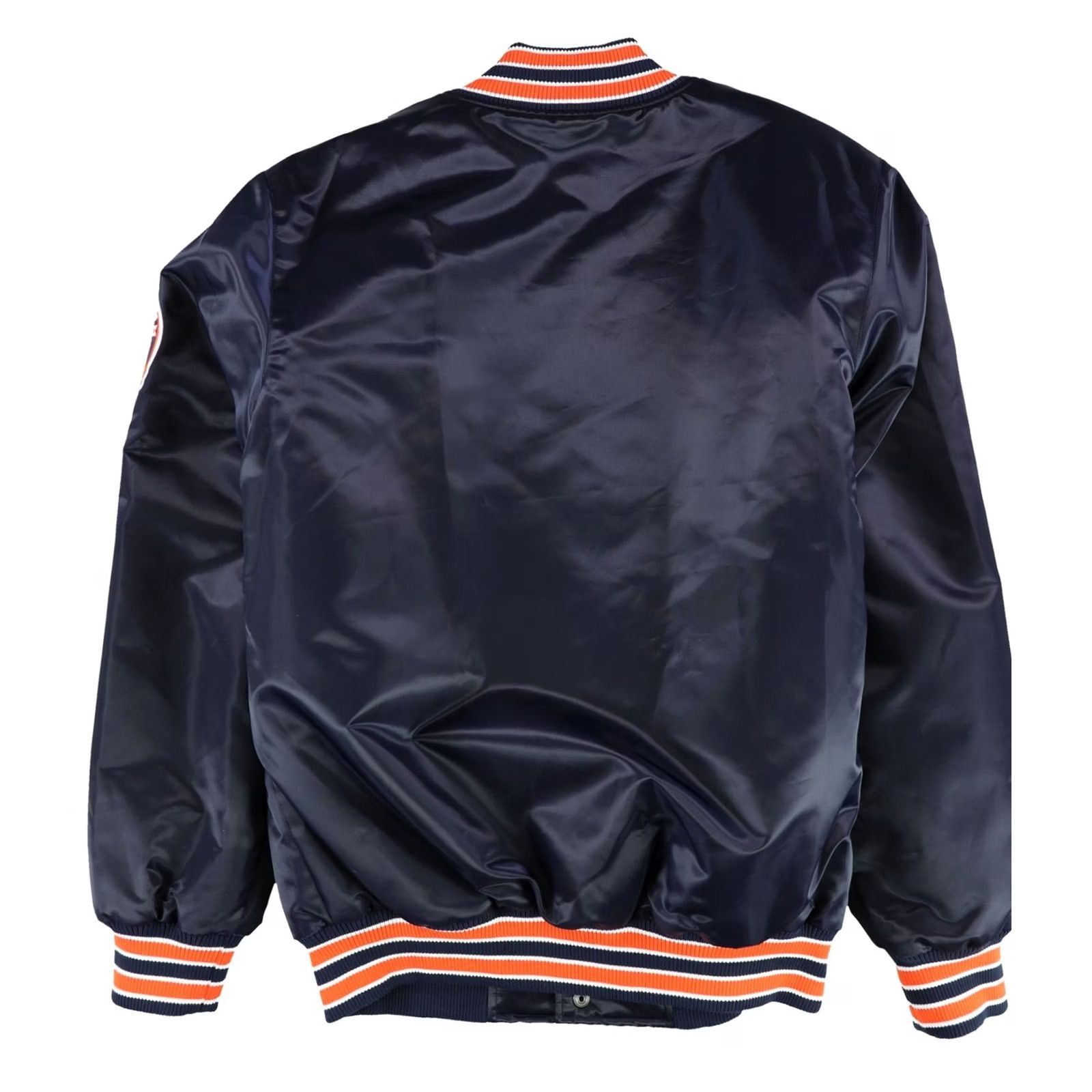 Starter STARTER Mens Michigan Varsity Jacket Blue Large Size US L / EU 52-54 / 3 - 3 Thumbnail