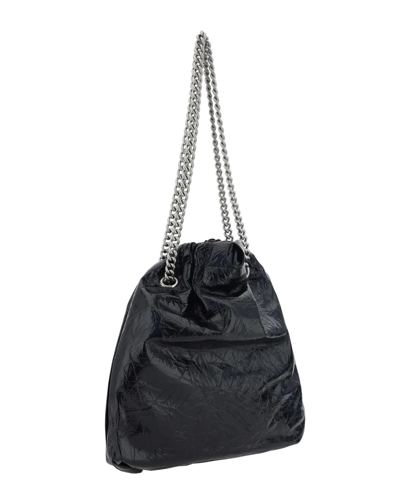Balenciaga o1la1rc1a1125 Size: OS / Crush Tote Bag in Black Size ONE SIZE - 3 Thumbnail
