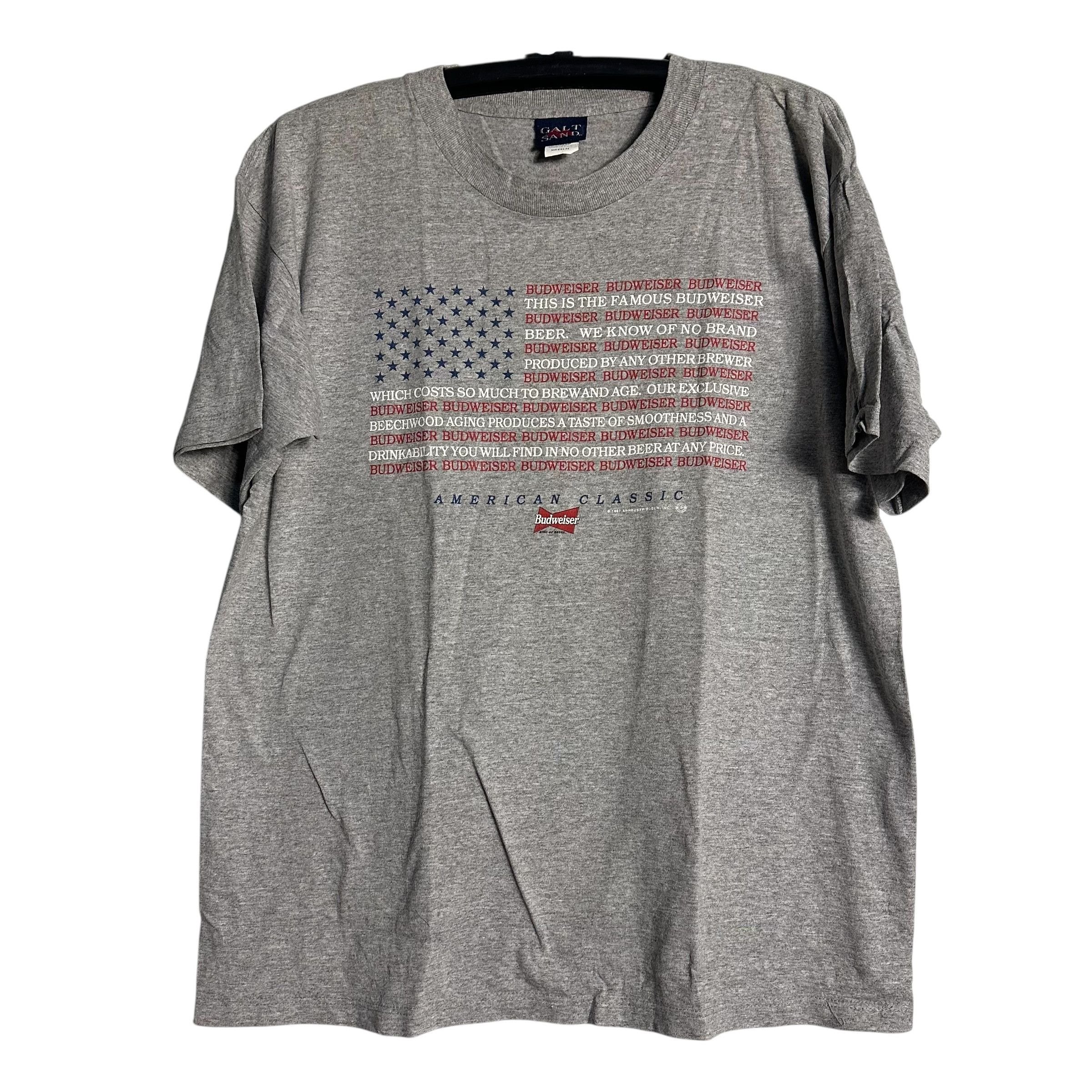 Budweiser 🔥RARE🔥Vintage 1997 Budweiser USA Flag T-shirt Made in USA Size US M / EU 48-50 / 2 - 1 Thumbnail