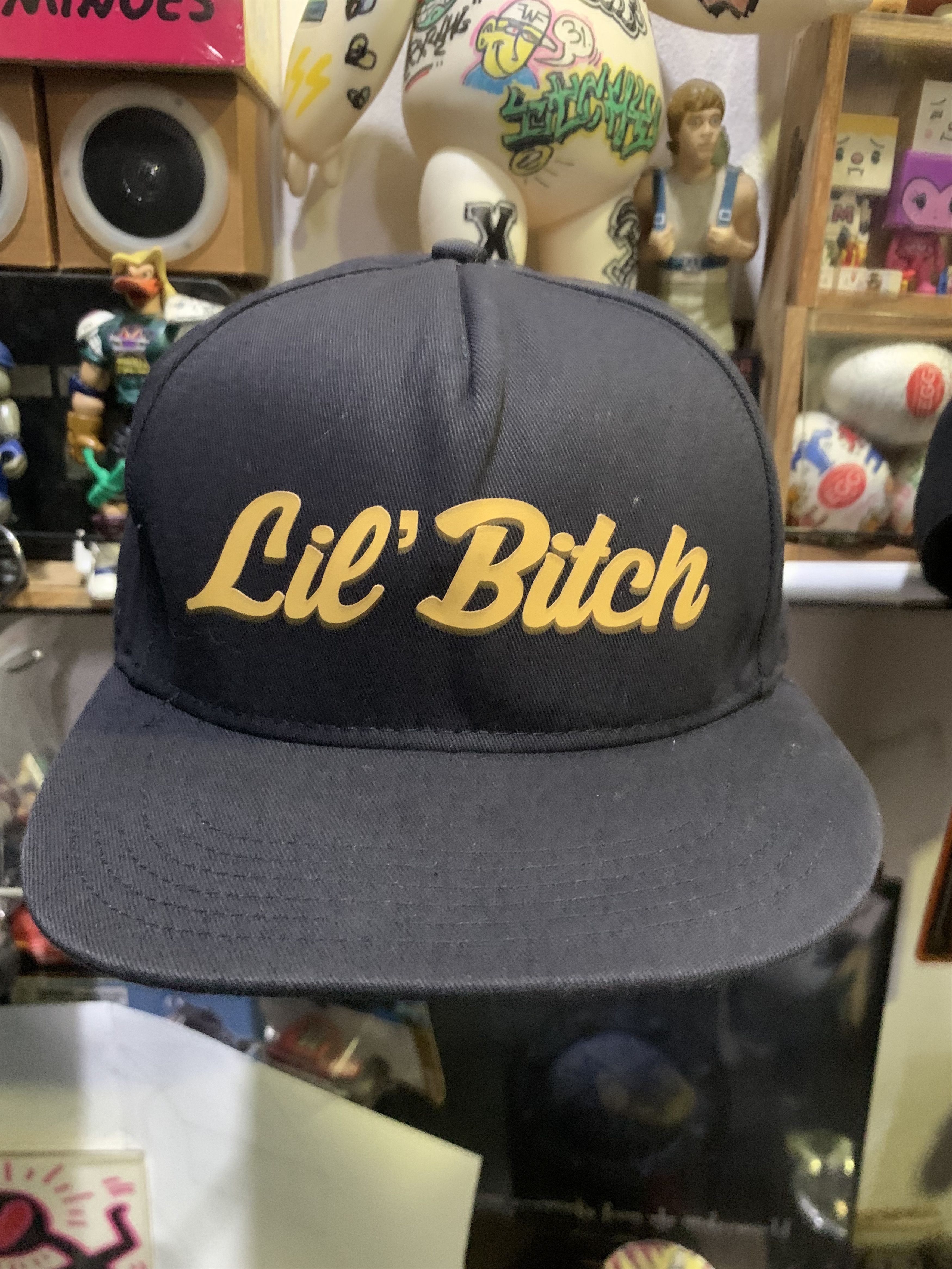 Vintage LIL BITCH Snapback hats Size ONE SIZE - 7 Thumbnail