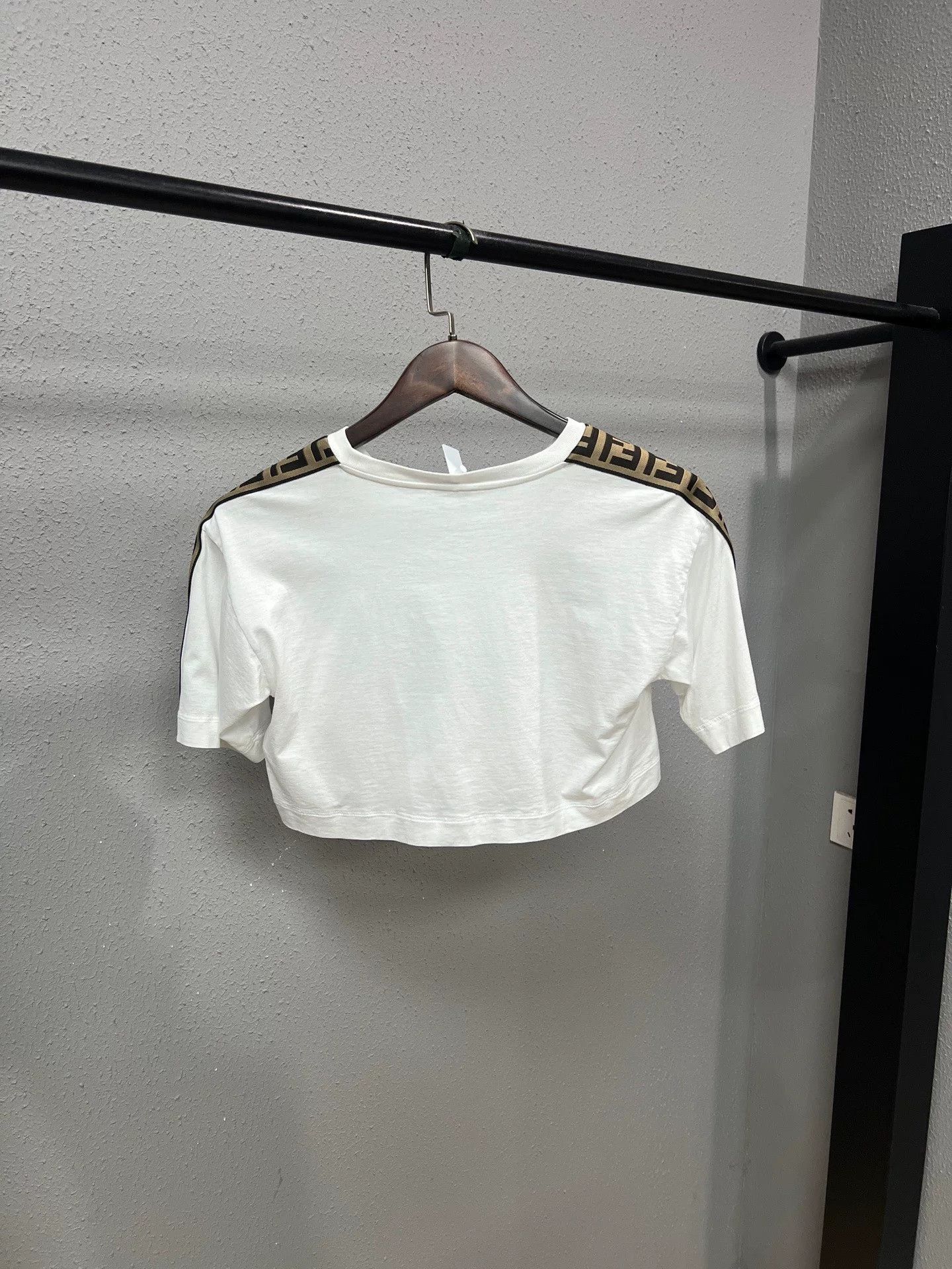 Fendi Fendi All-Over FF Logo Short-Sleeve Top Size US S / EU 44-46 / 1 - 2 Thumbnail