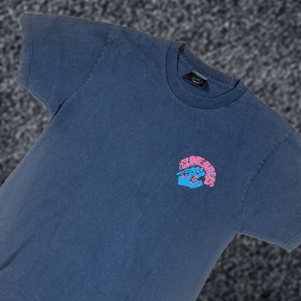 Vintage VINTAGE Santa Cruz Slime Balls Shirt Mens Small Black Speed Wheels Screaming Hand T-Shirt Mens S Black Santa Cruz Shirt 90s? Size US S / EU 44-46 / 1 - 1 Thumbnail