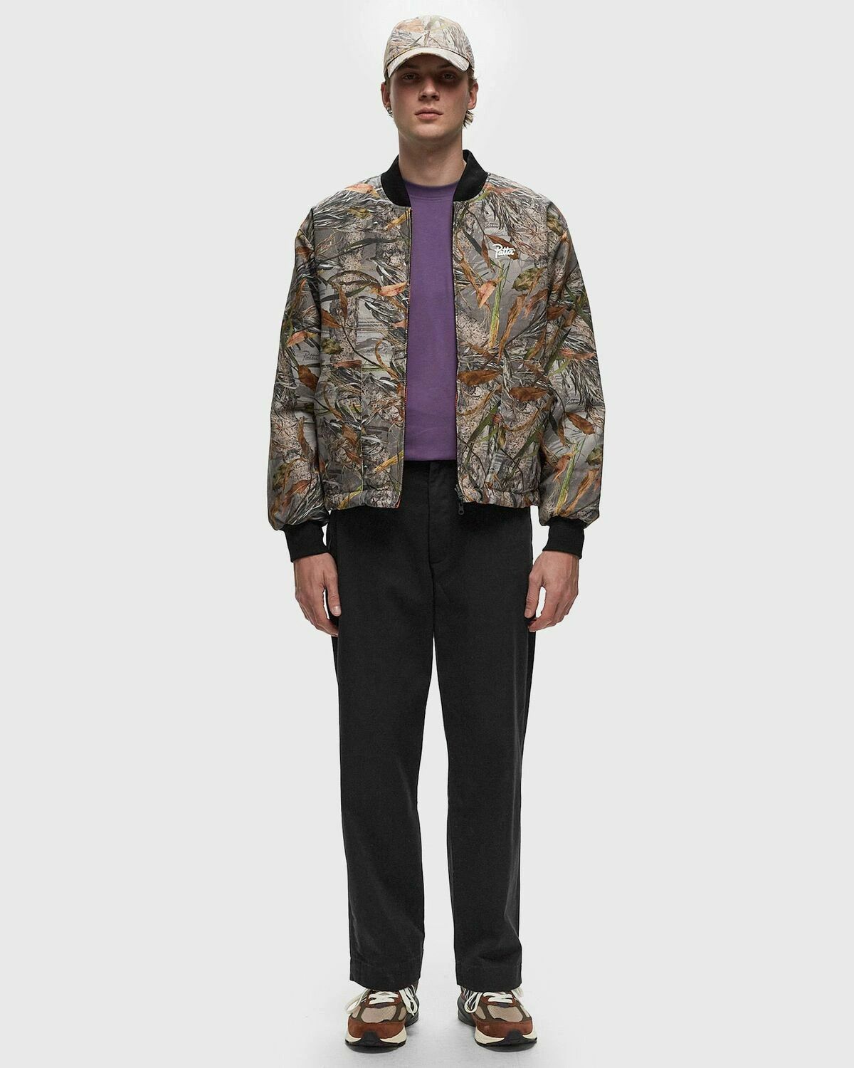 Patta o1mle1025 Patta Nature Print Reversible Bomber Jacket Size US XXL / EU 58 / 5 - 2 Thumbnail