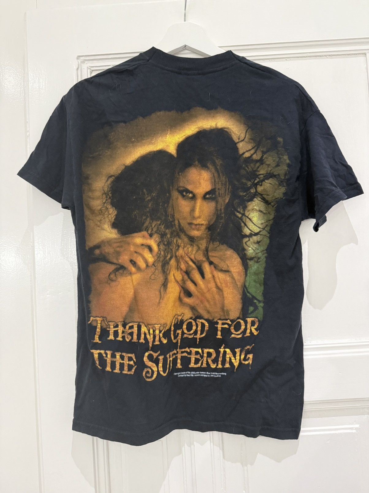 Vintage Cradle of Filth 2000s Damnation vintage T-shirt Size US M / EU 48-50 / 2 - 3 Thumbnail