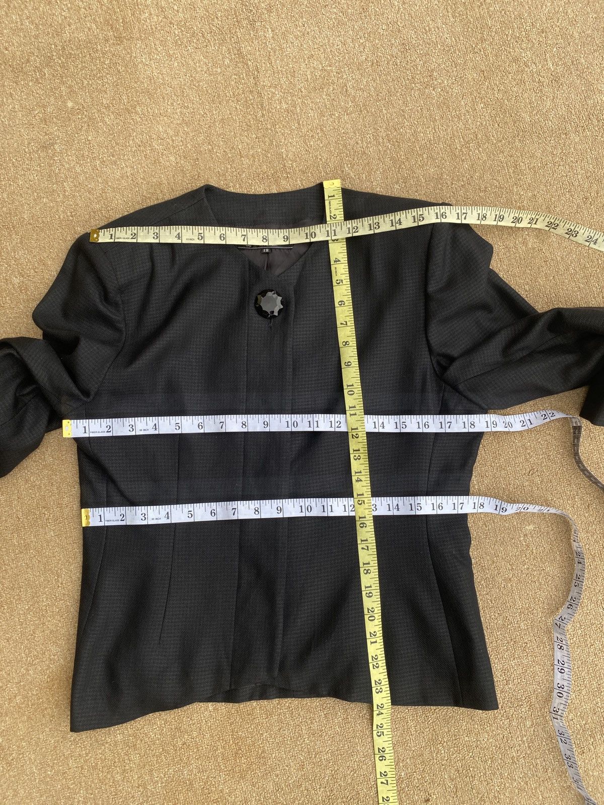 Givenchy Vintage givenchy hi formal cropped jacket Size S / US 4 / IT 40 - 3 Thumbnail