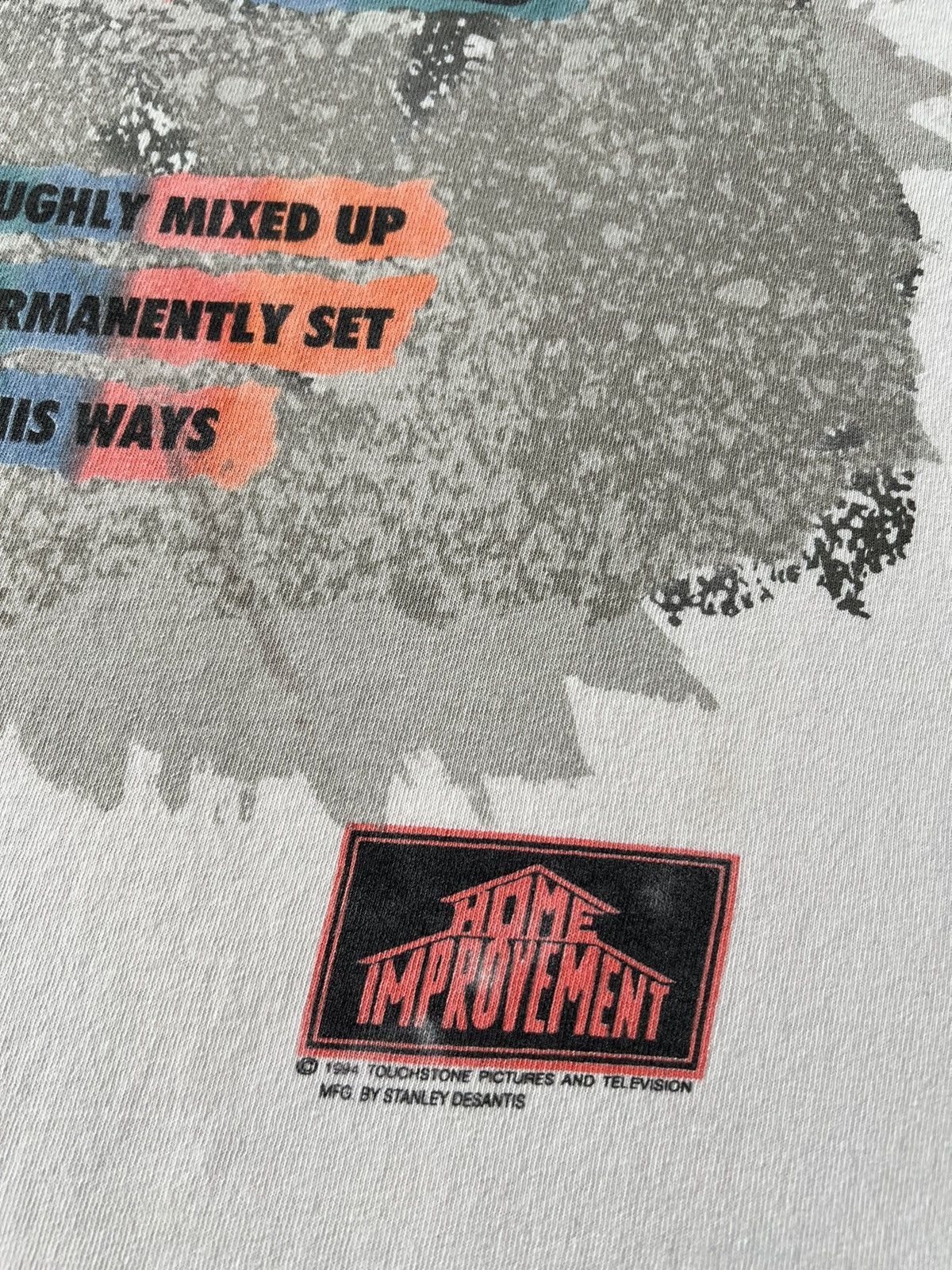 Vintage Vintage 1994 Home Improvement TV Show Tim Allen Movie Tee Size US L / EU 52-54 / 3 - 6 Thumbnail