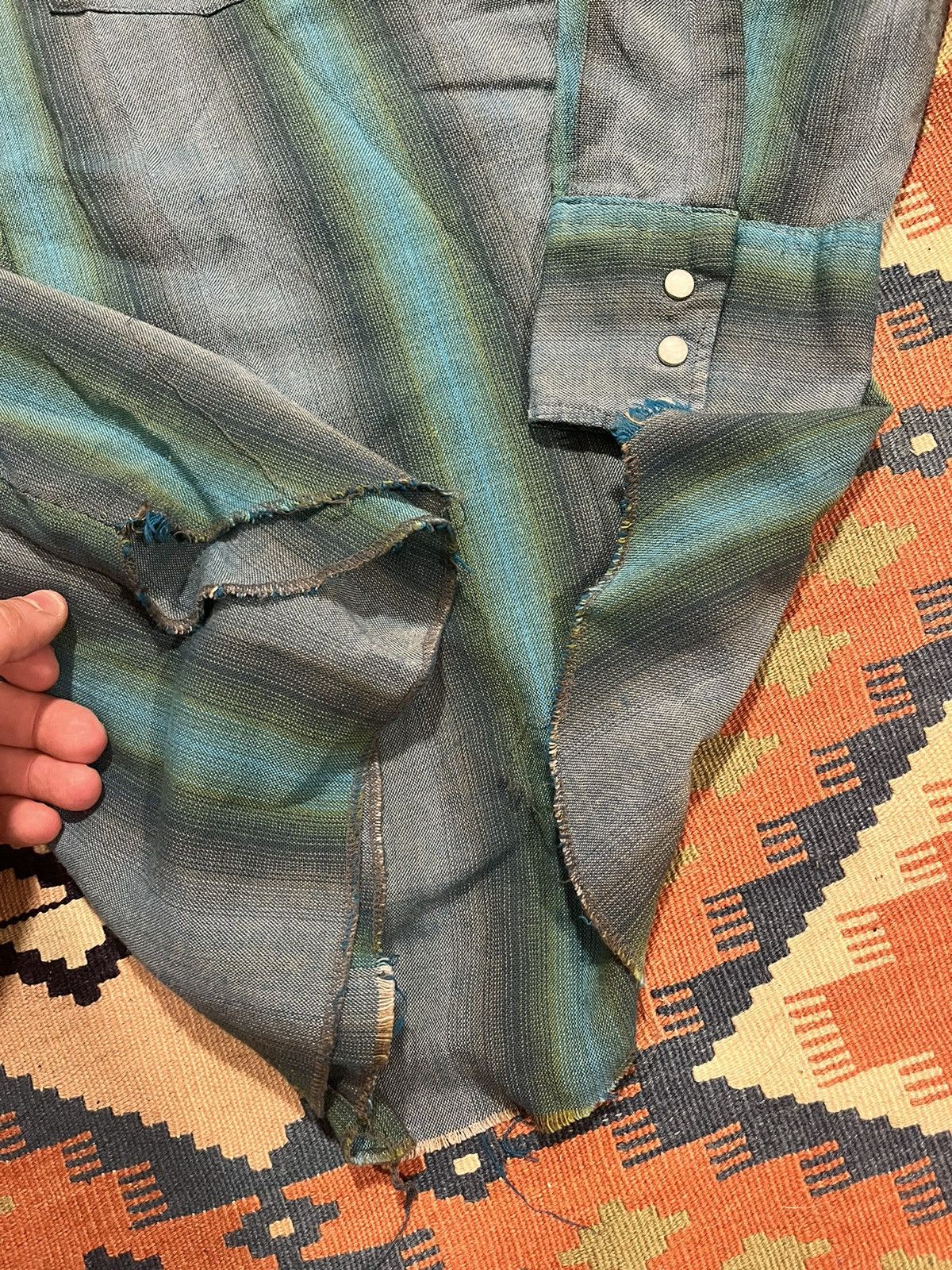 Levi's Vintage 50’s shadow plaid levis big e western shirt Size US M / EU 48-50 / 2 - 8 Thumbnail