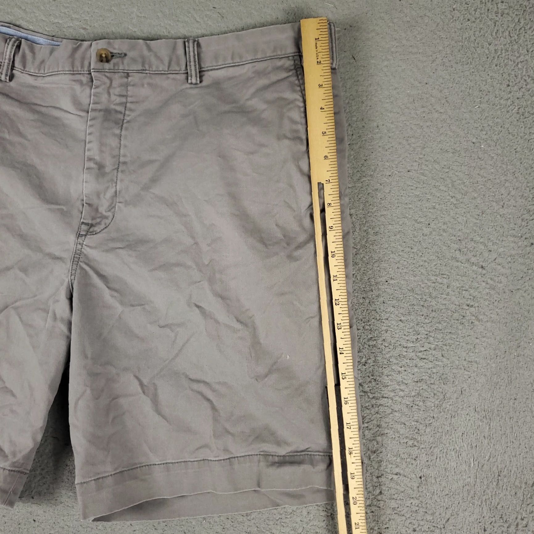Ralph Lauren Ralph Lauren Shorts Mens Size 40 Gray Pony Casual Flat Front Chino * Size US 40 / EU 56 - 6 Thumbnail