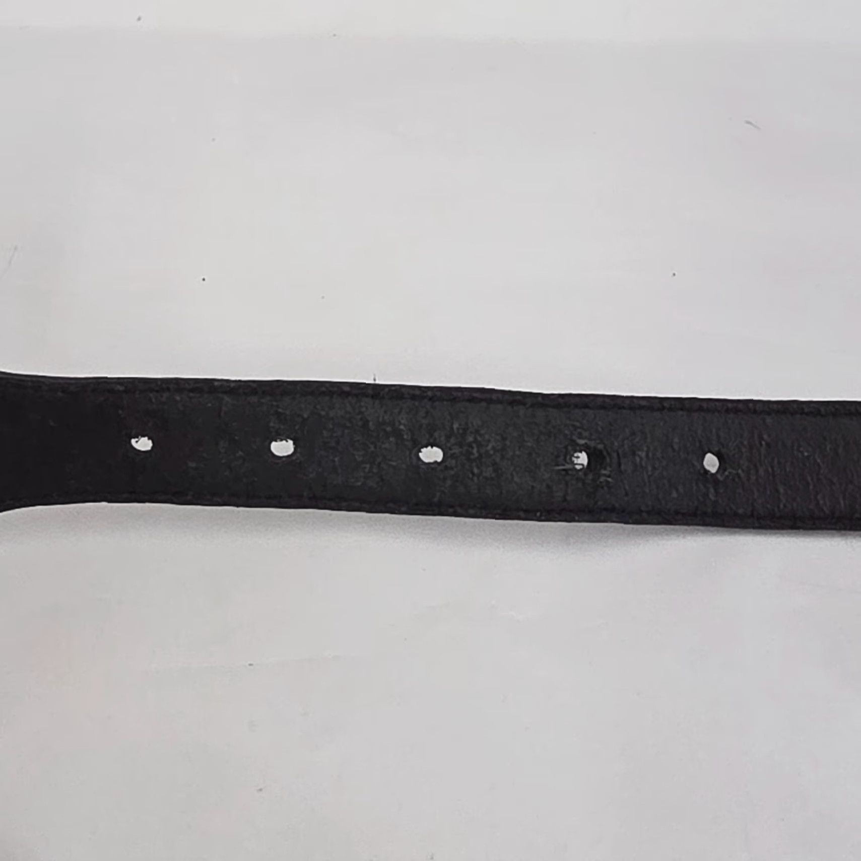 Vintage AML 3000 Men's Top Grain Oil Tan Black Leather Golf Club Belt Size 42 Size US XL / EU 56 / 4 - 7 Thumbnail