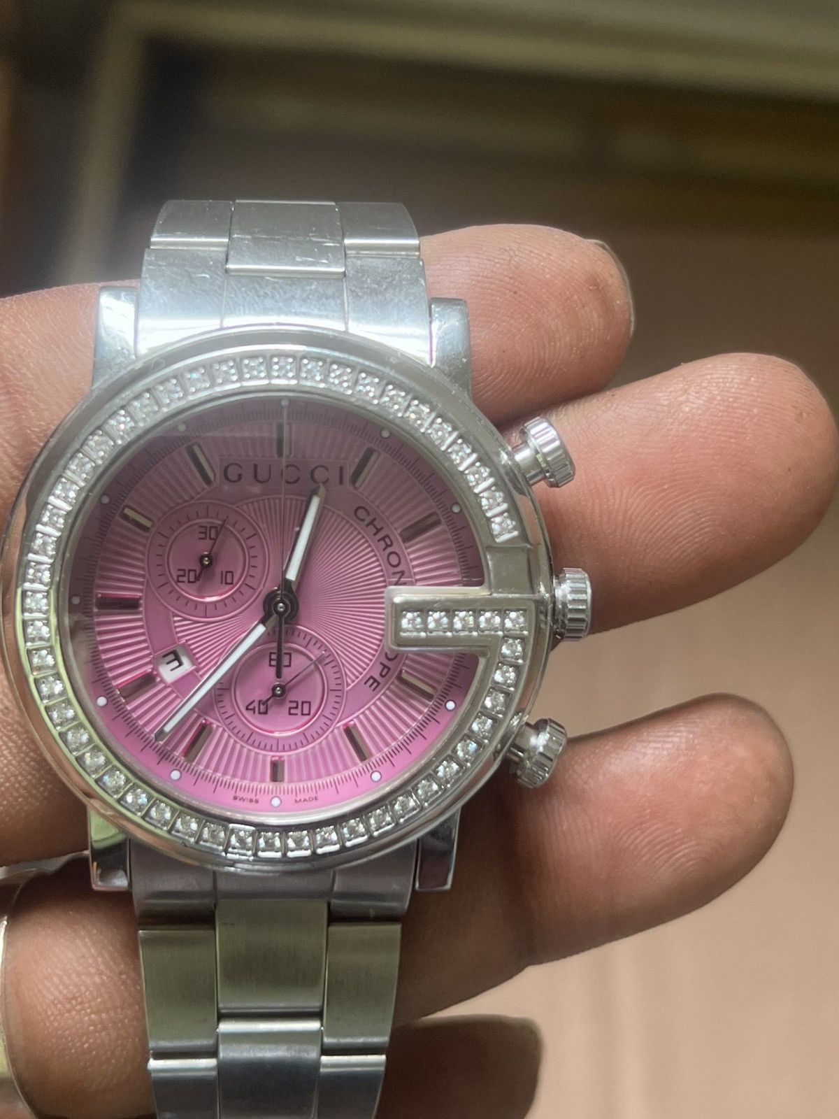 Gucci Gucci diamond watch Size ONE SIZE - 2 Thumbnail
