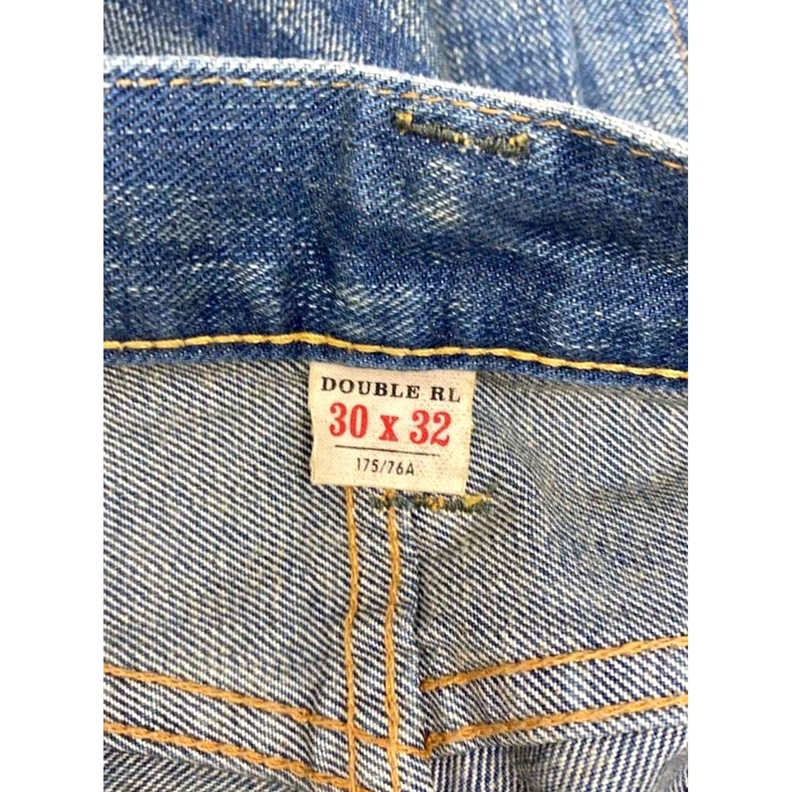 Ralph Lauren RRL Ralph Lauren Jeans Indigo Cotton Denim Size 30 IN 32 Distressed Men Size US 30 / EU 46 - 5 Thumbnail