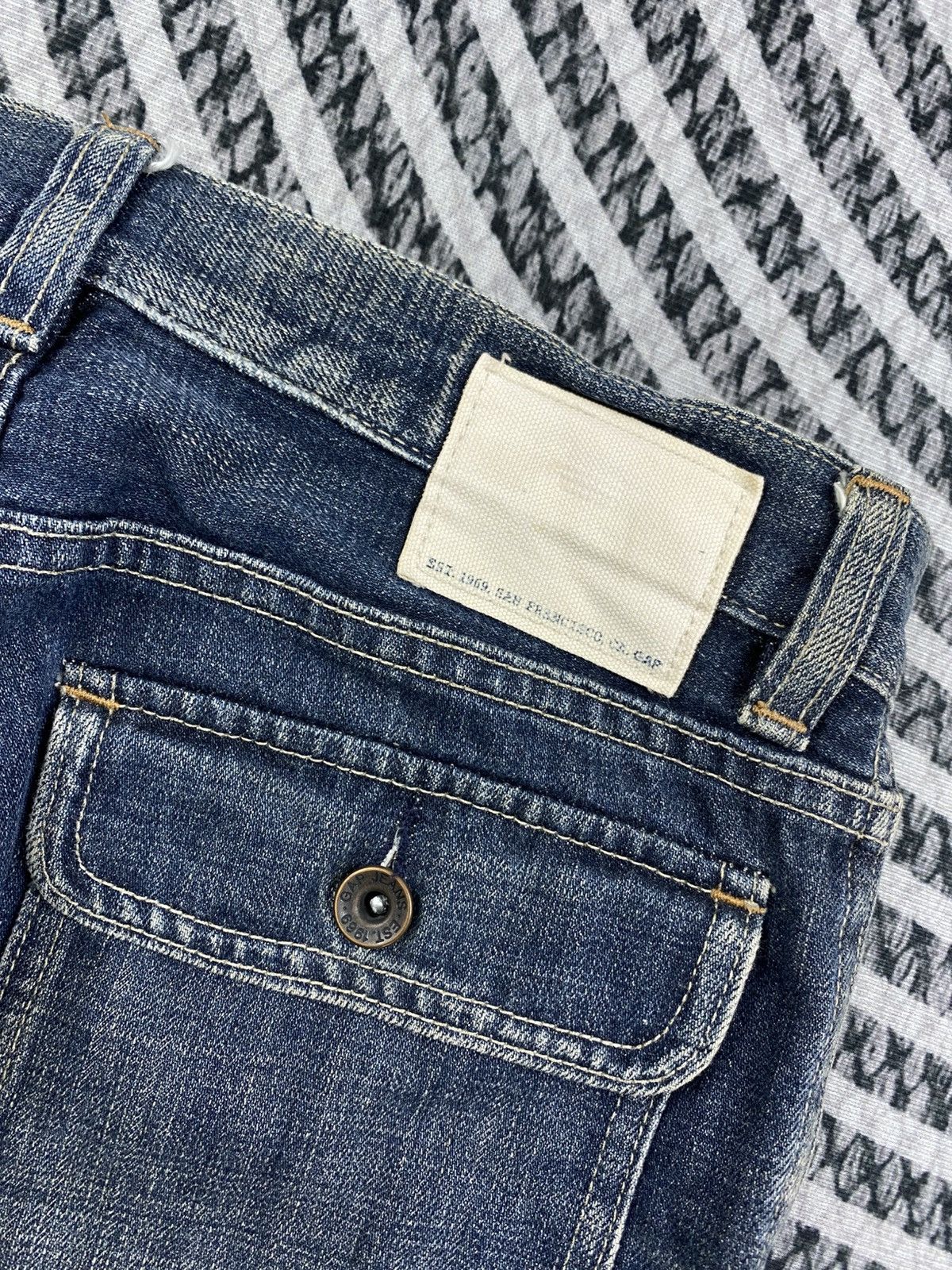 Gap Vintage Gap Bush Pants Washed Jeans Size 30" / US 8 / IT 44 - 15 Thumbnail