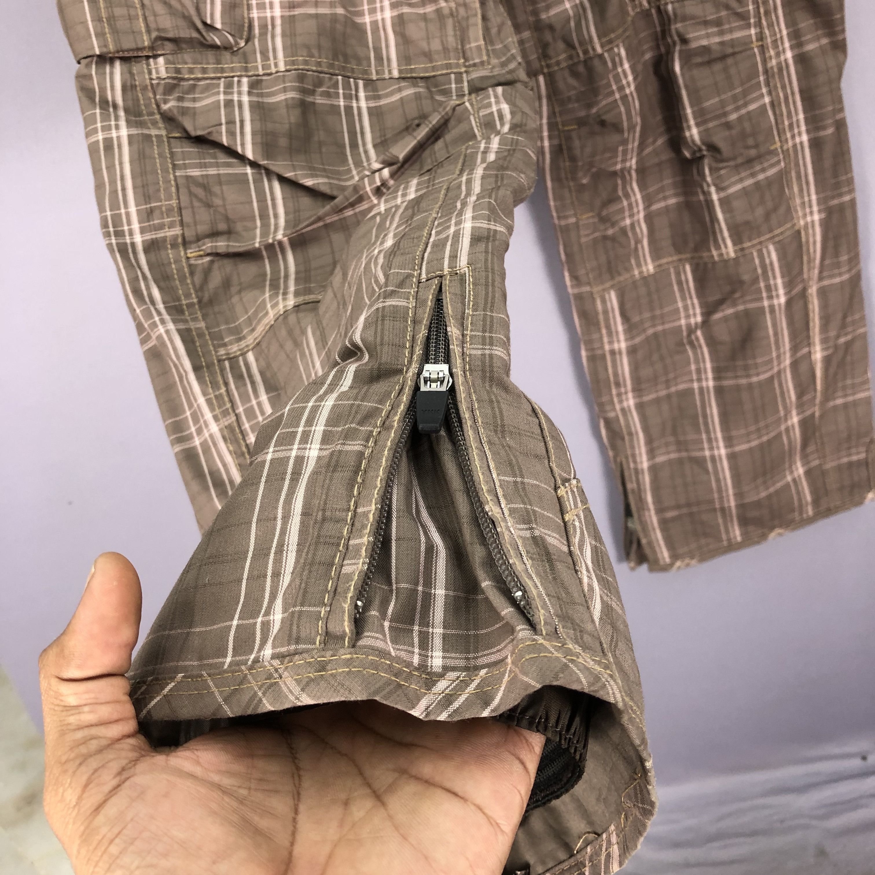 Japanese Brand × Vintage Vintage 90s Checkered Japanese Ski Pants Snowboards Ski Wear Size 28" / US 6 / IT 42 - 14 Thumbnail