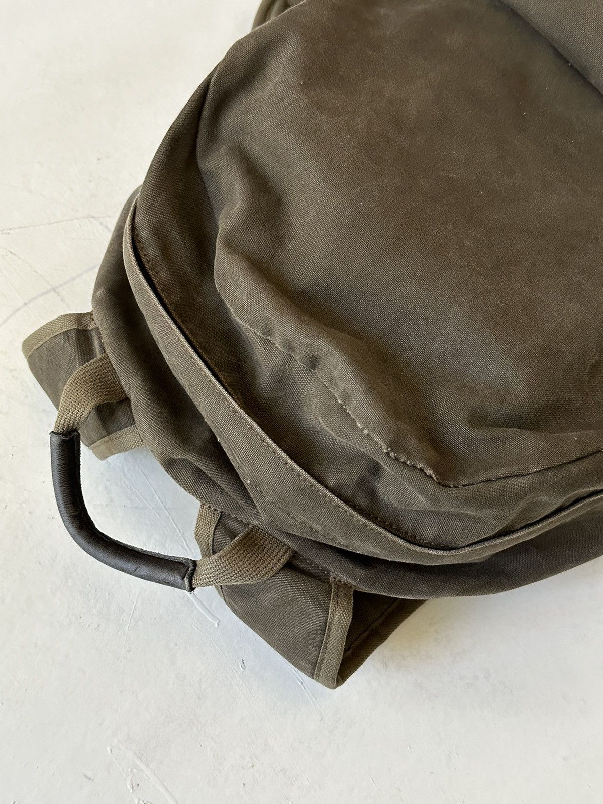Porter Porter Vintage Stone Washed Canvass Backpack Size ONE SIZE - 3 Thumbnail