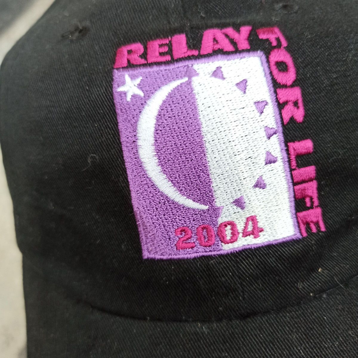 Vintage Vintage 2004 Relay For Life Cancer Marathon Event hat Size ONE SIZE - 7 Thumbnail