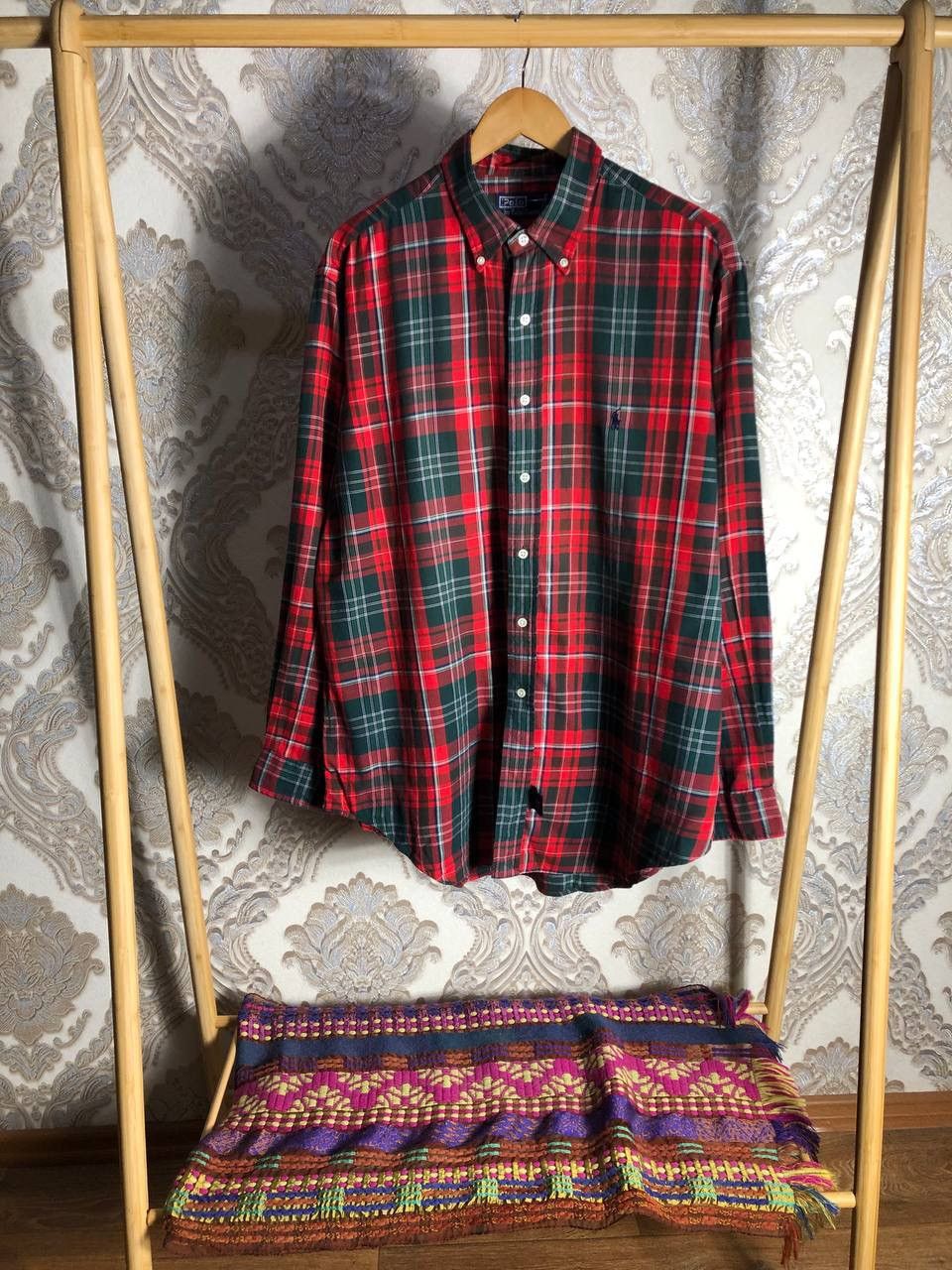 Polo Ralph Lauren × Vintage VERY RARE POLO RALPH LAUREN DESIGNER SHIRT LONG SLEEVE 90s Size US XL / EU 56 / 4 - 1 Thumbnail