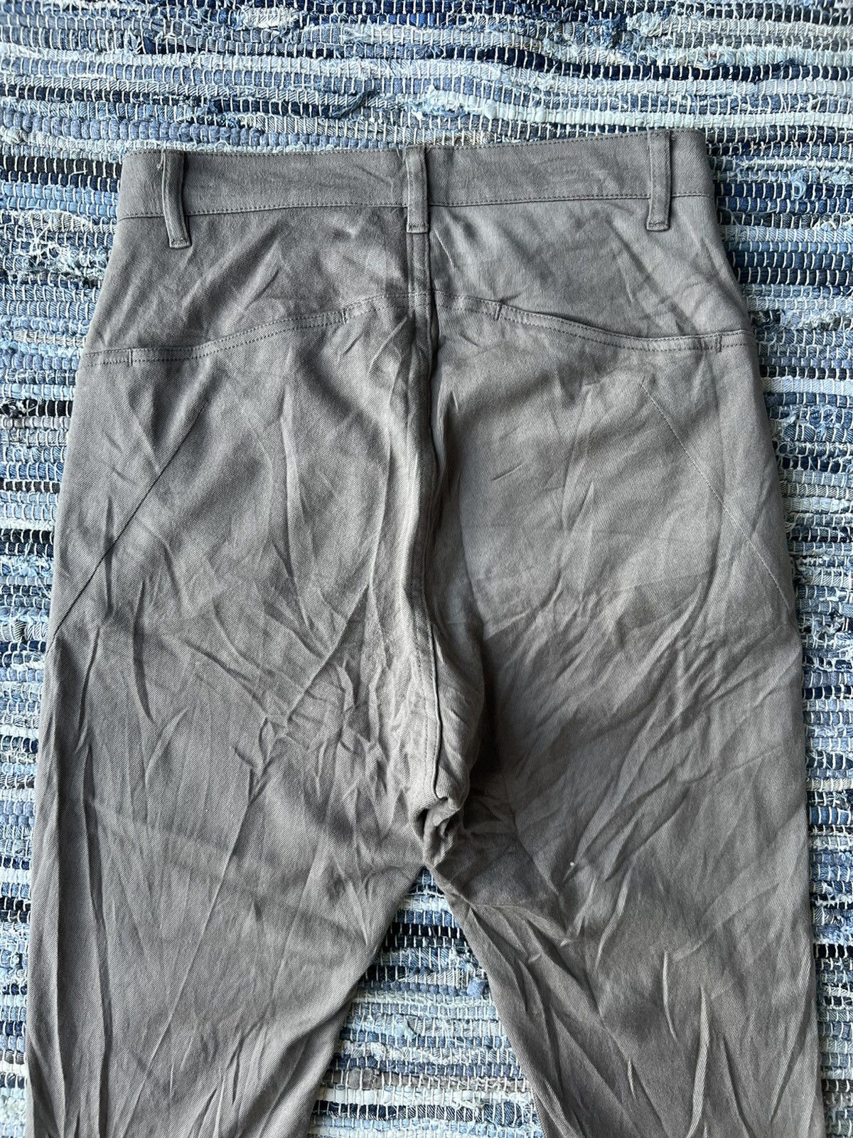 Kazuyuki Kumagai Attachment Kazuyuki Kumagai Attachment Drop Crotch J-Cut Moleskin Pants Size US 30 / EU 46 - 5 Thumbnail