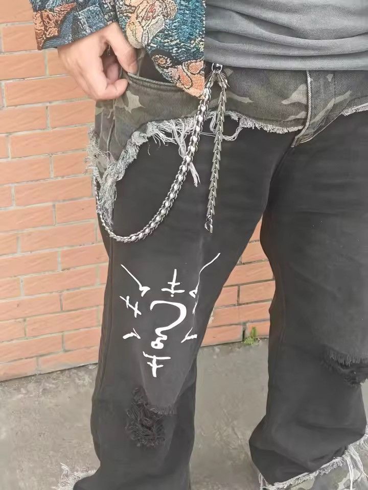Jewelry Dragon Wallet Chain - Punk Biker Jean Chain Size ONE SIZE - 2 Thumbnail